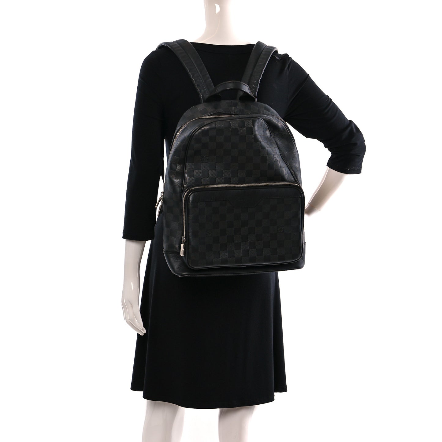 Damier Infini Campus Backpack Black