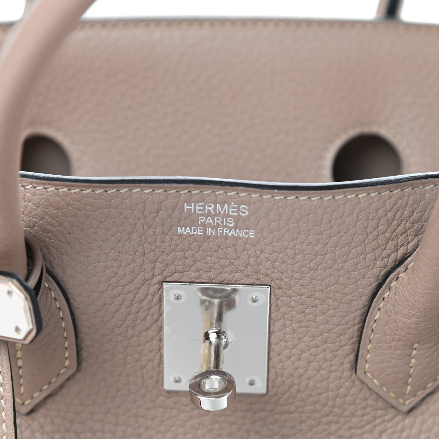 Togo Birkin 35 Gris Tourterelle