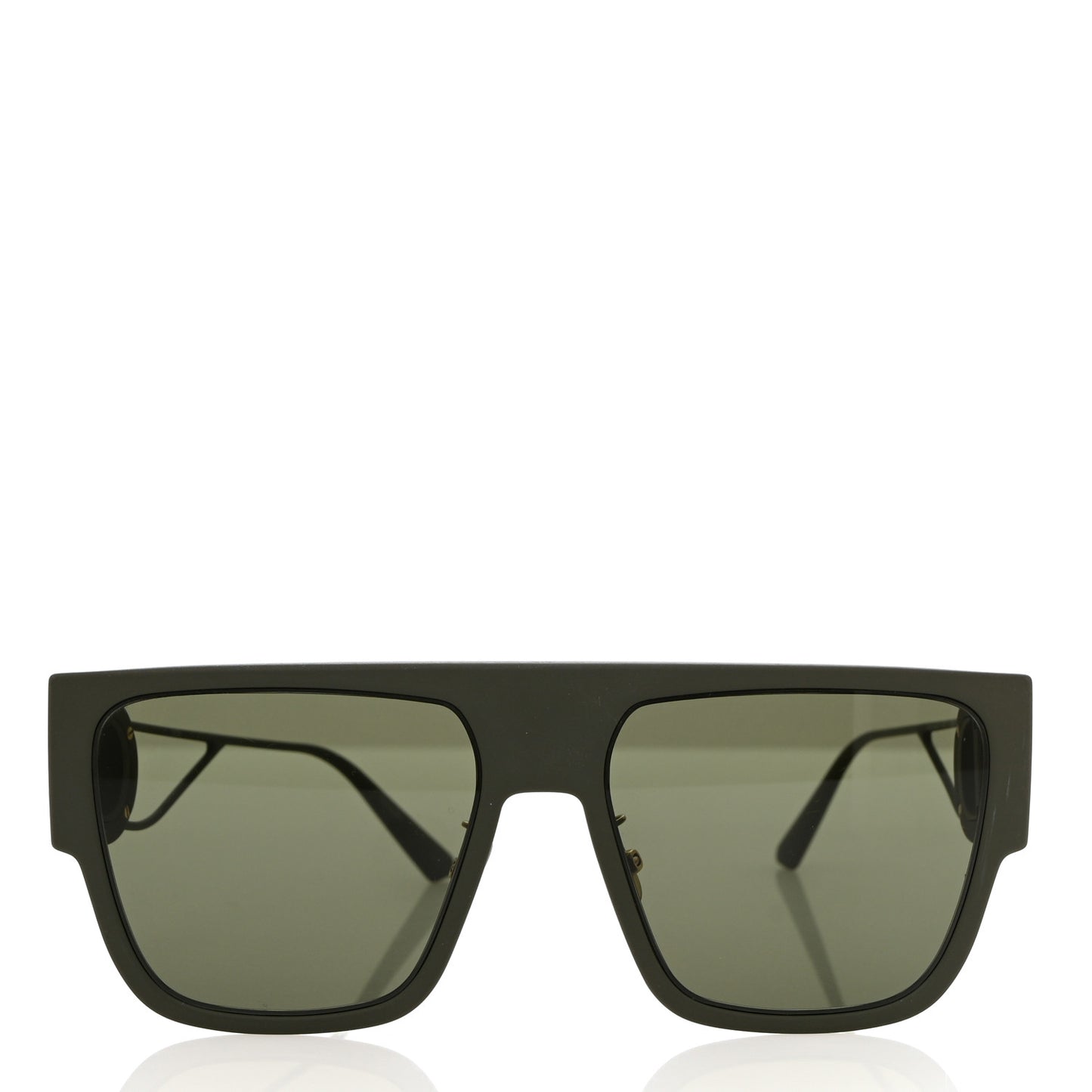 Rectangular 30 Montaigne S3U Sunglasses Green