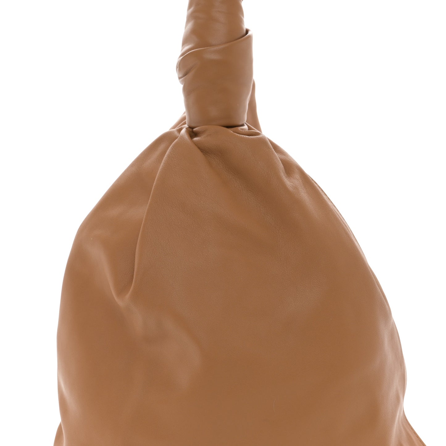 Supple Calfskin BV Twist Caramel
