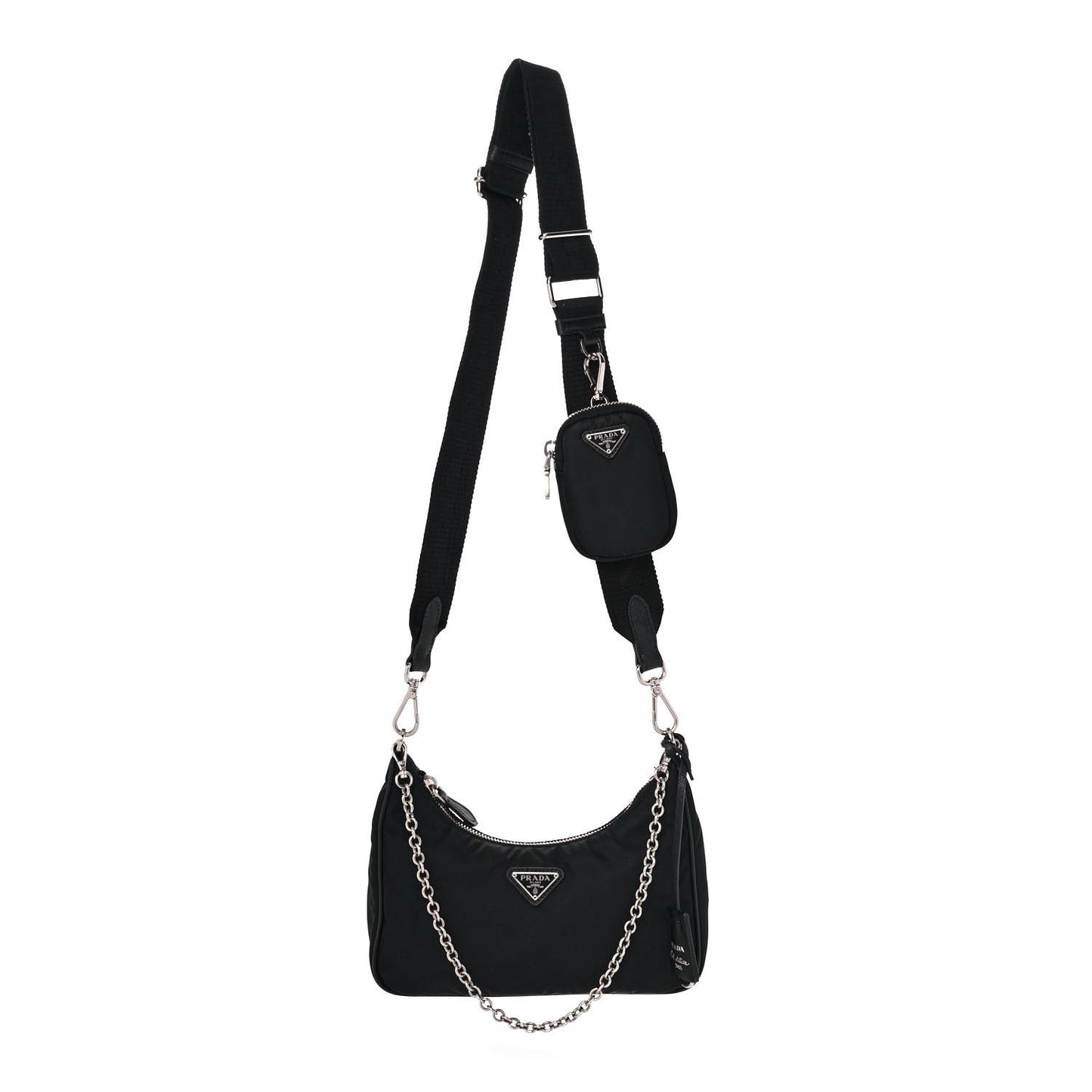 Nylon Re-Edition 2005 Shoulder Bag Black
