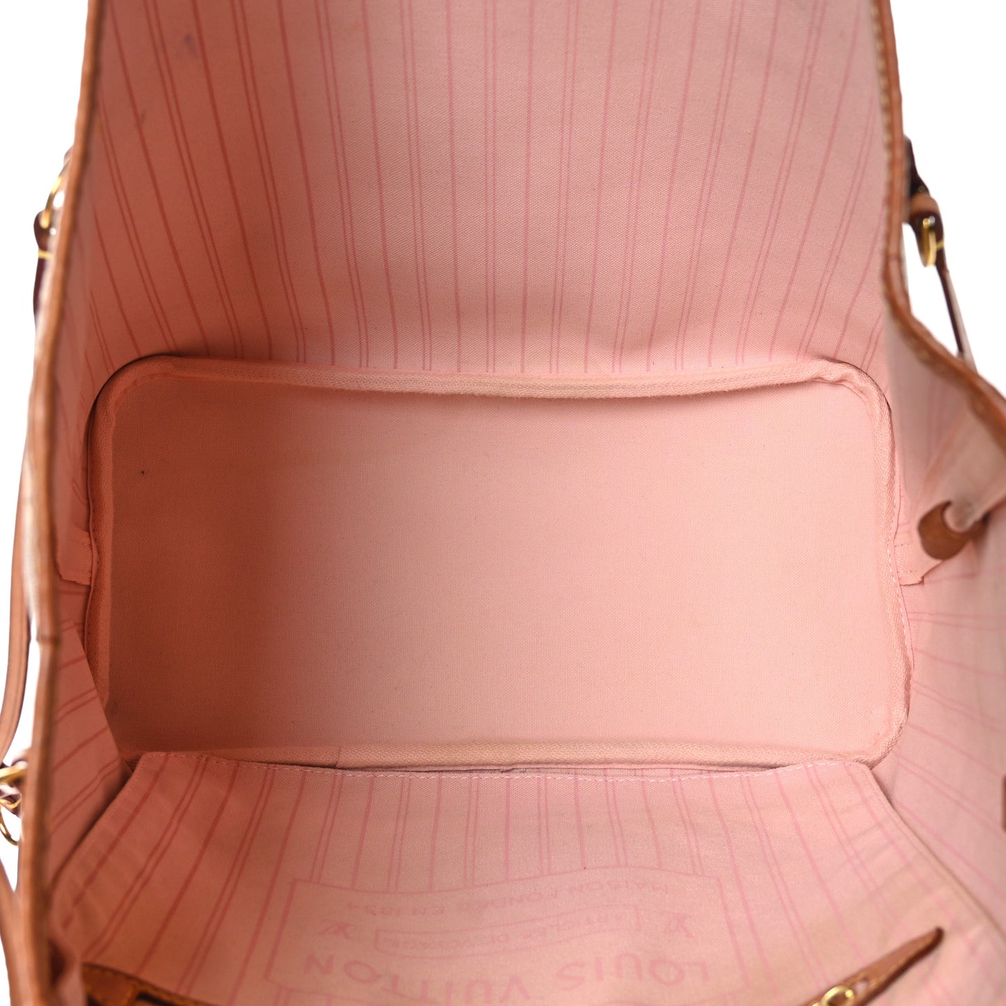 Damier Azur Neo Neverfull MM Rose Ballerine