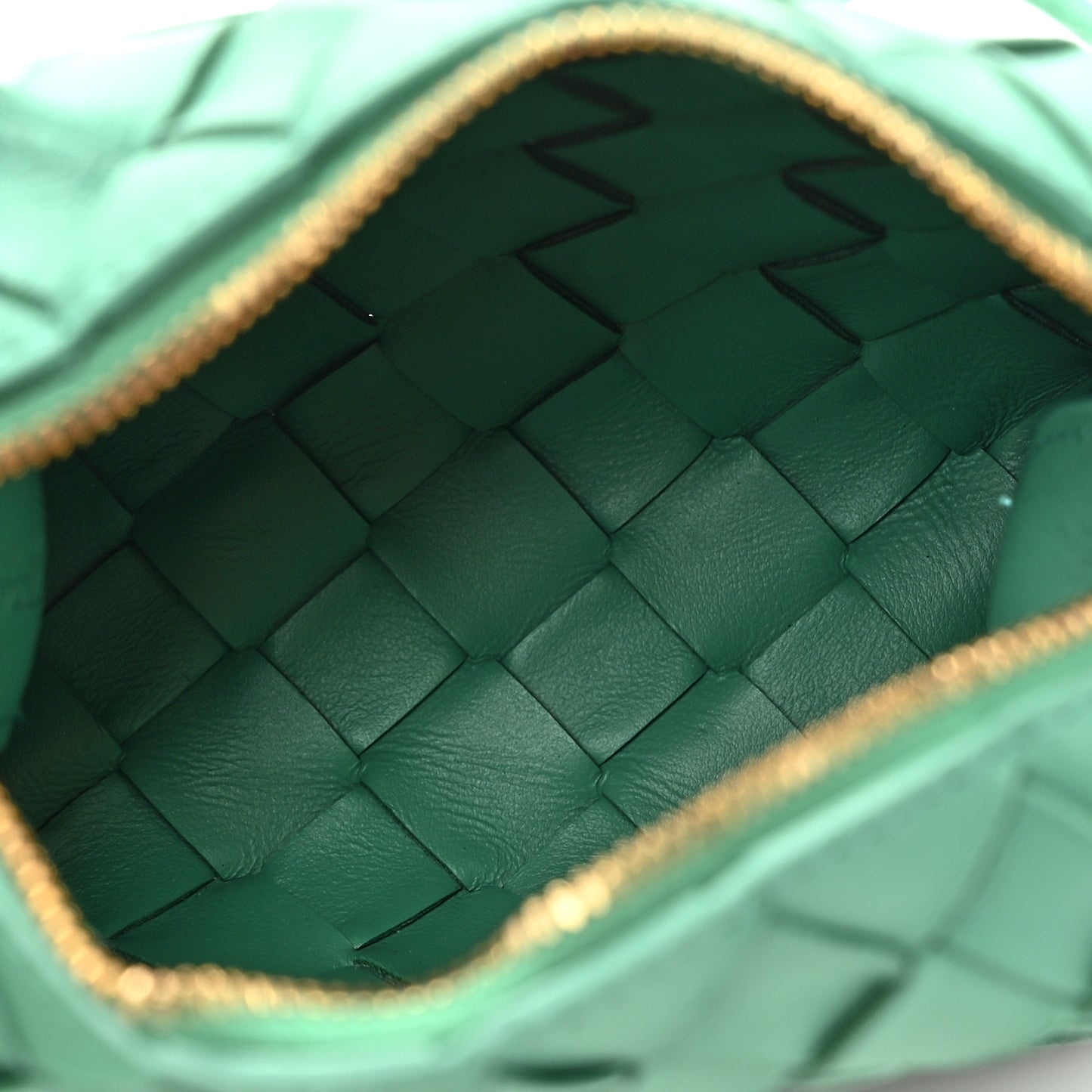 Nappa Intrecciato Candy Loop Camera Bag Mermaid