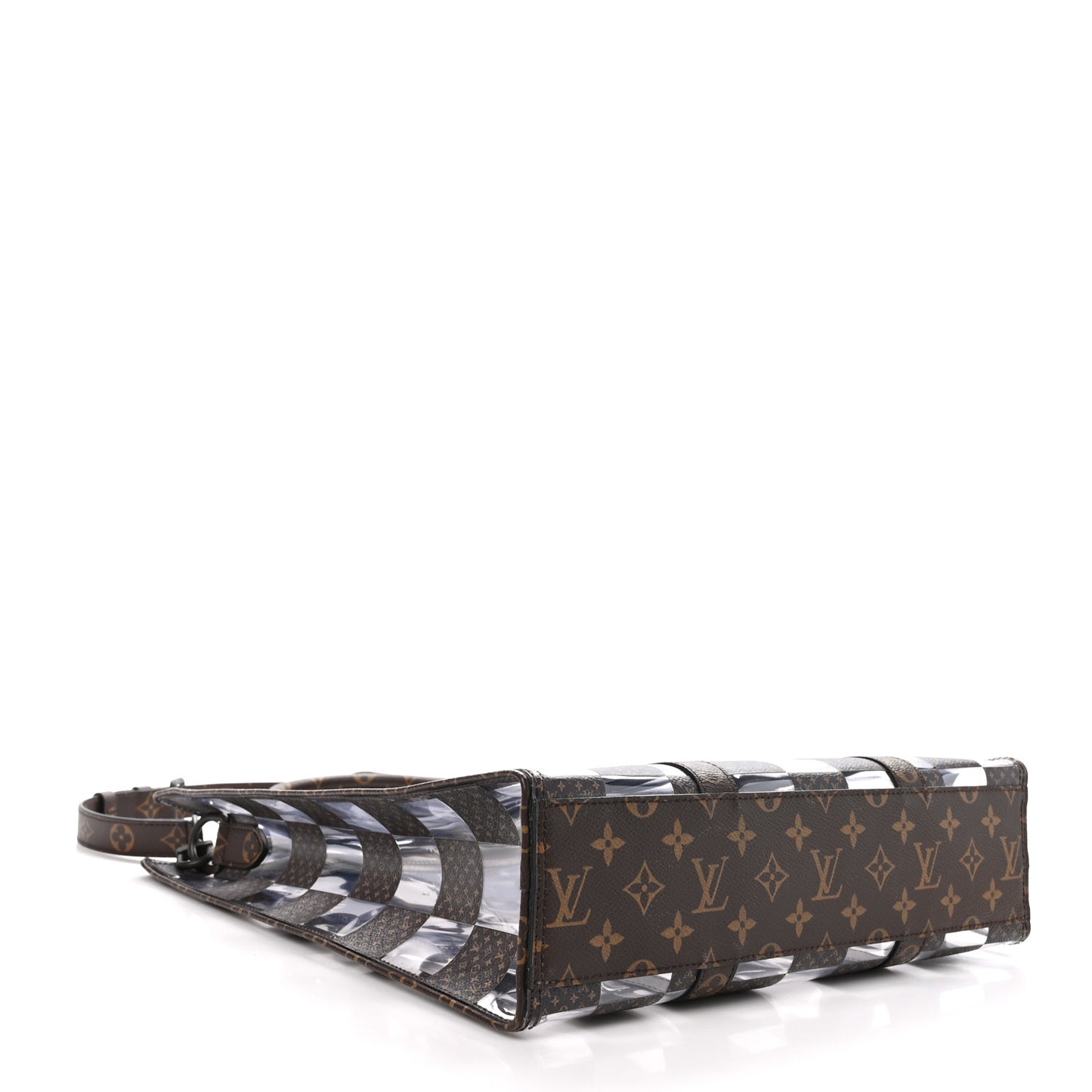 PVC Monogram Chess Sac Plat