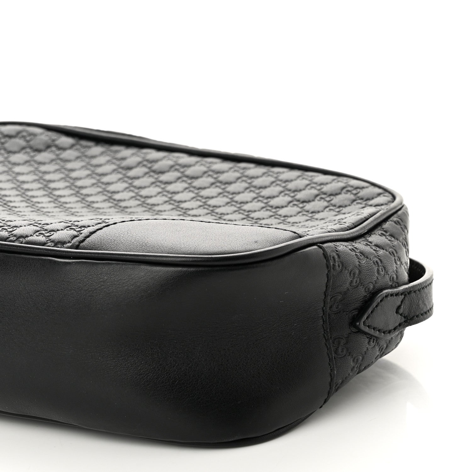 Gucci Microguccissima Mini Bree Messenger Bag Black 9 of 11