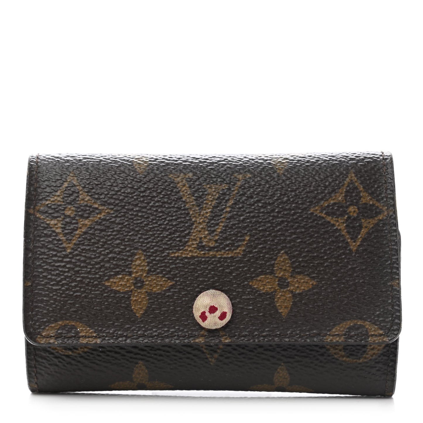 Monogram 6 Key Multicles Holder Fuchsia