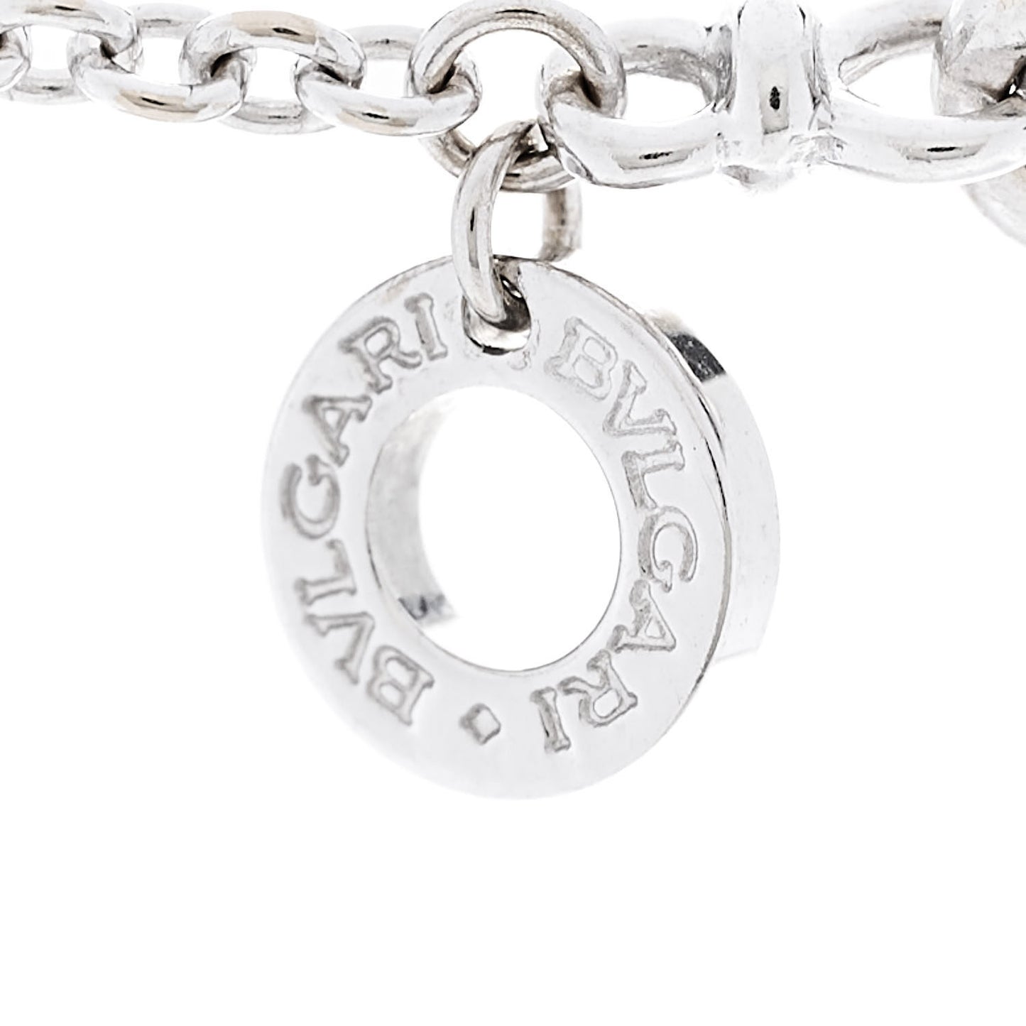 18K White Gold Diamond Cross Pendant Necklace