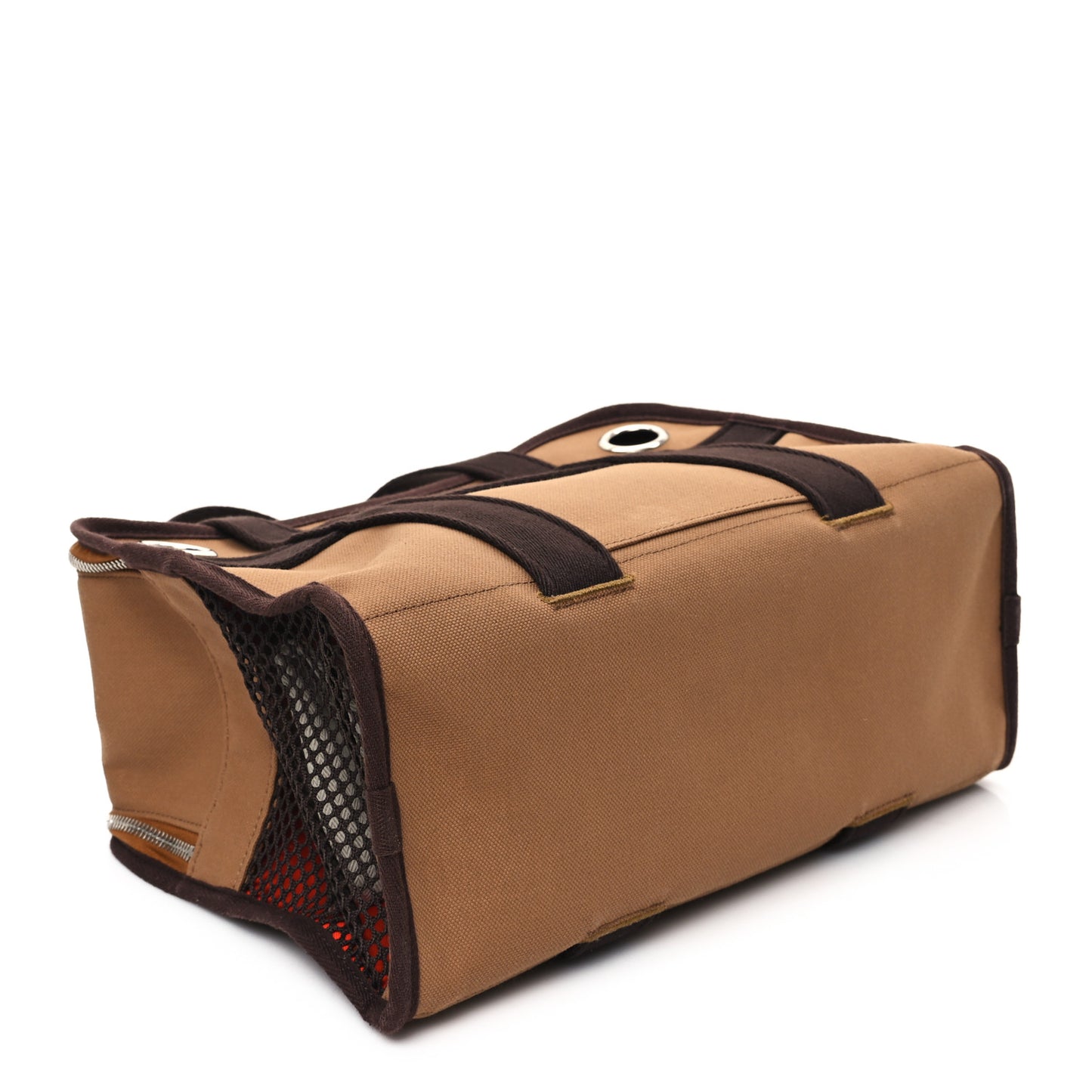 Polyamide Cotton Carrying Dog Bag Fauve Feu