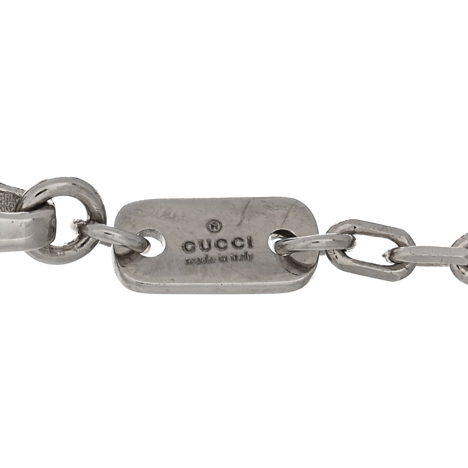 Gucci 18K White Gold Icon Heart Bracelet 3 of 4