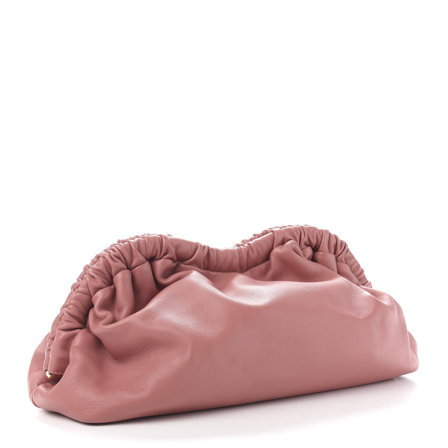 Lambskin Cloud Clutch Blush