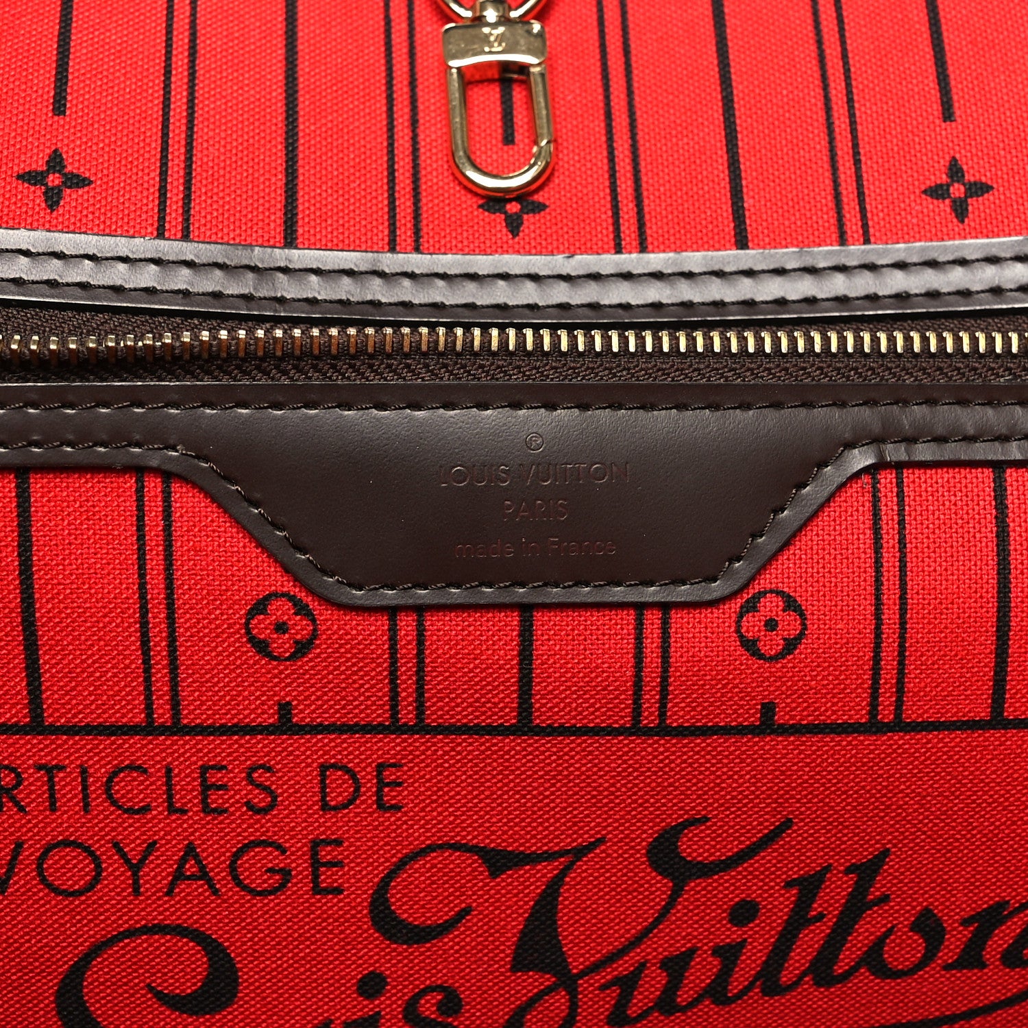 Louis Vuitton Damier Ebene Neverfull GM 5 of 8