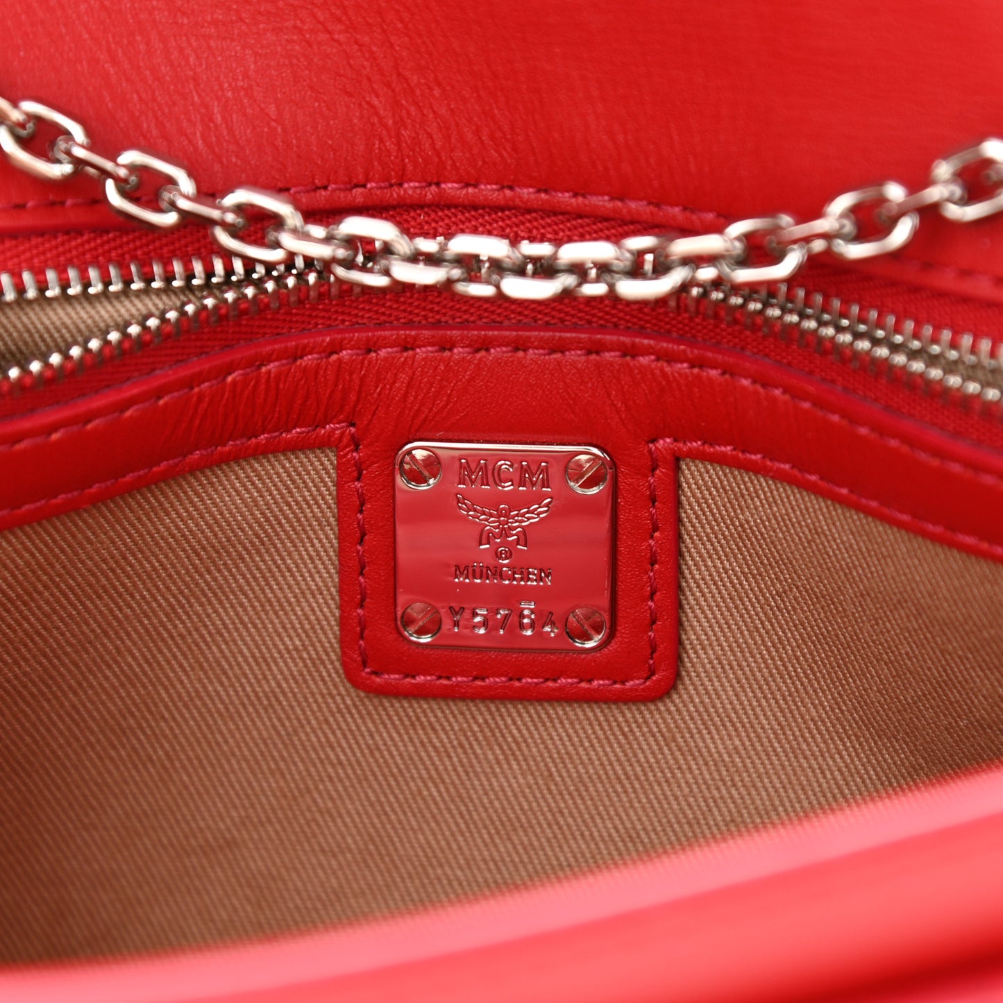 Visetos Medium Tracy Crossbody Bag Ruby Red