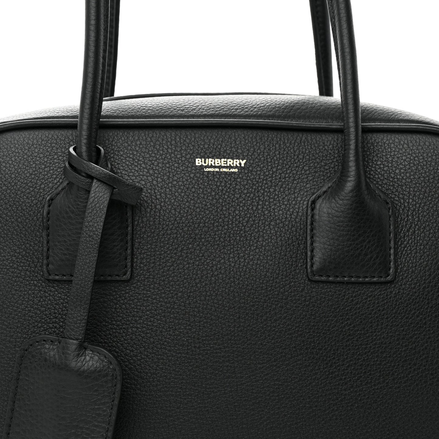 Soft Grain Calfskin Half Cube Bag Black