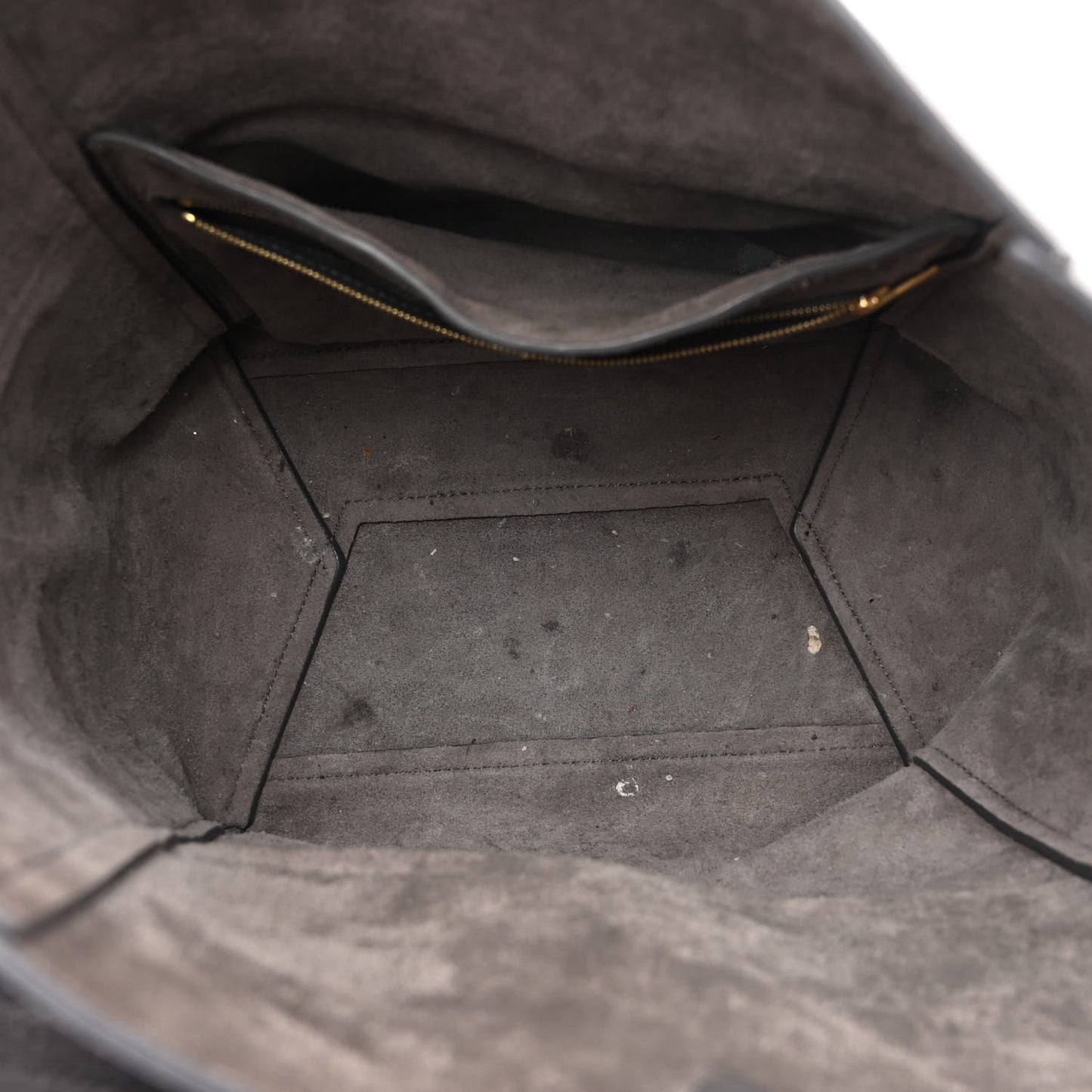 Soft Grained Calfskin Sangle Bucket Bag Kohl