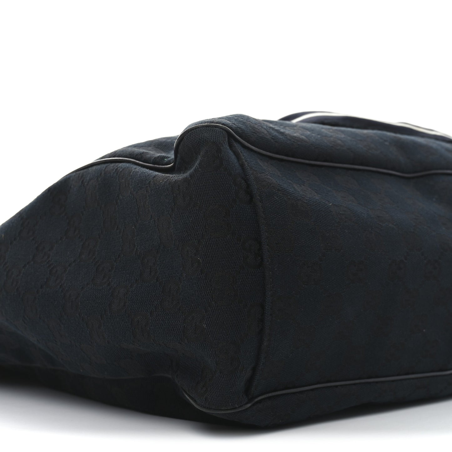 Monogram Large Positano Tote Black