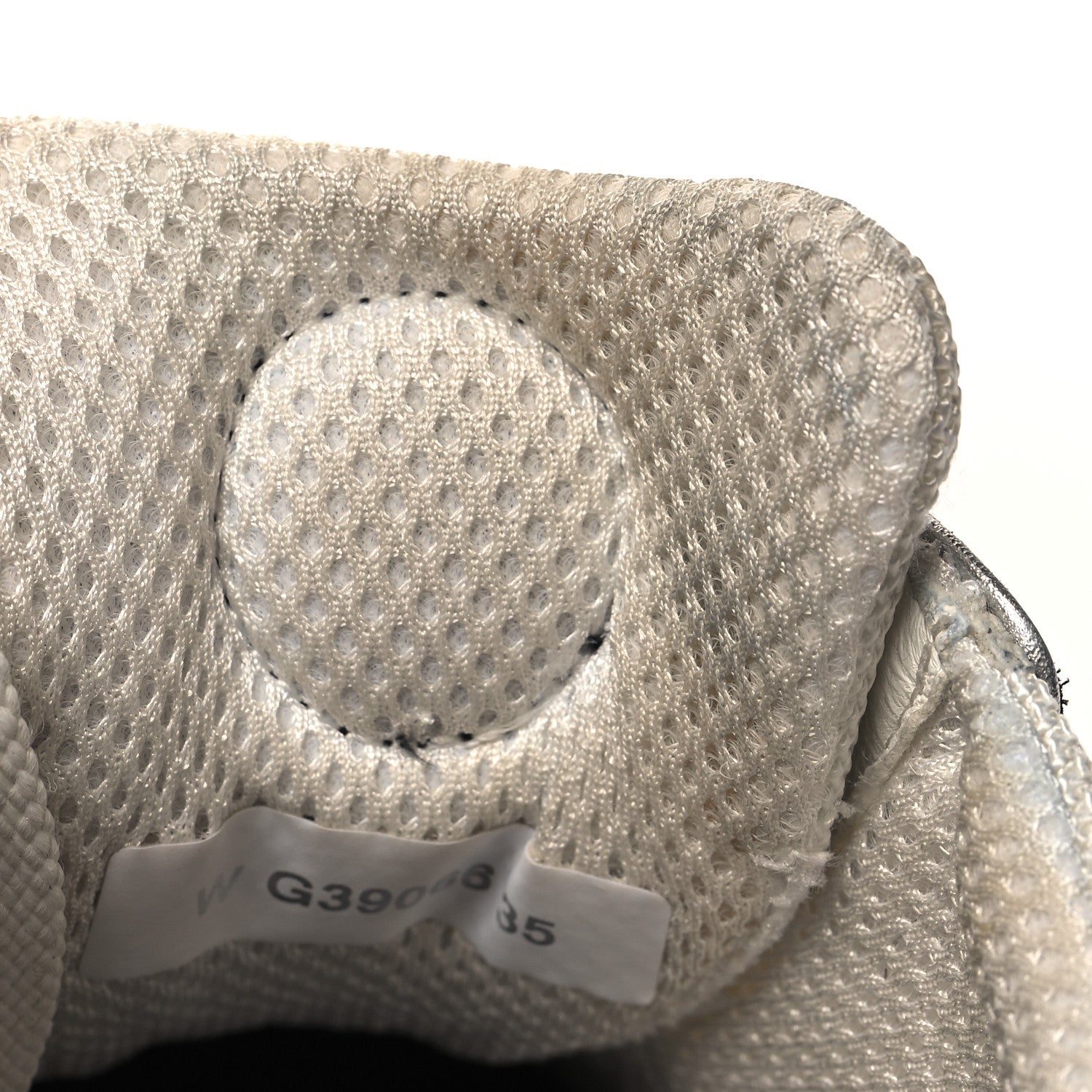 Chanel Mesh Suede Calfskin Grained Calfskin Womens CC Sneakers 35 Black White 8 of 11