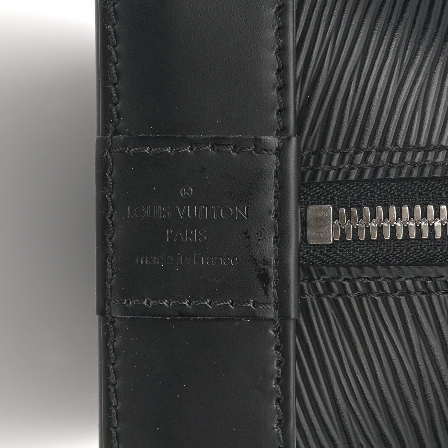 Louis Vuitton Electric Epi Alma GM Black 6 of 9