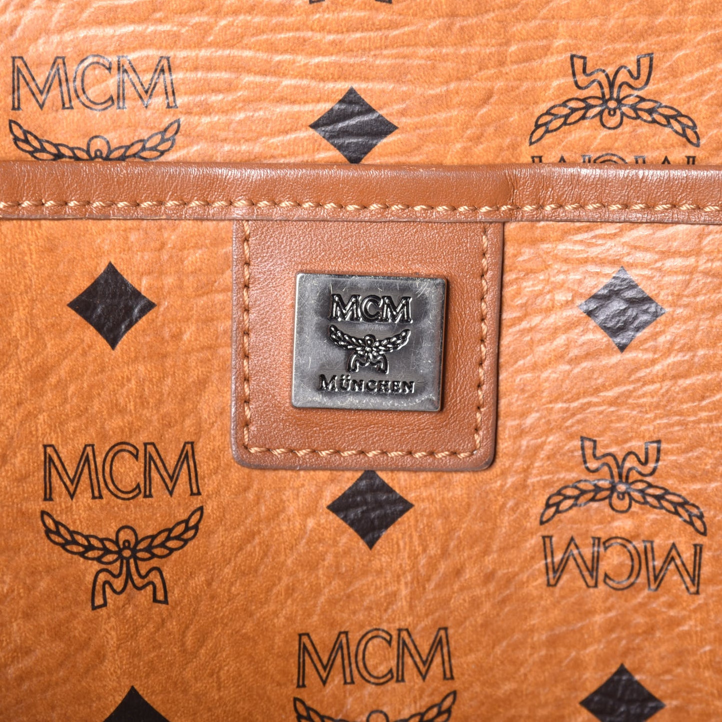 Visetos Shopping Tote Cognac