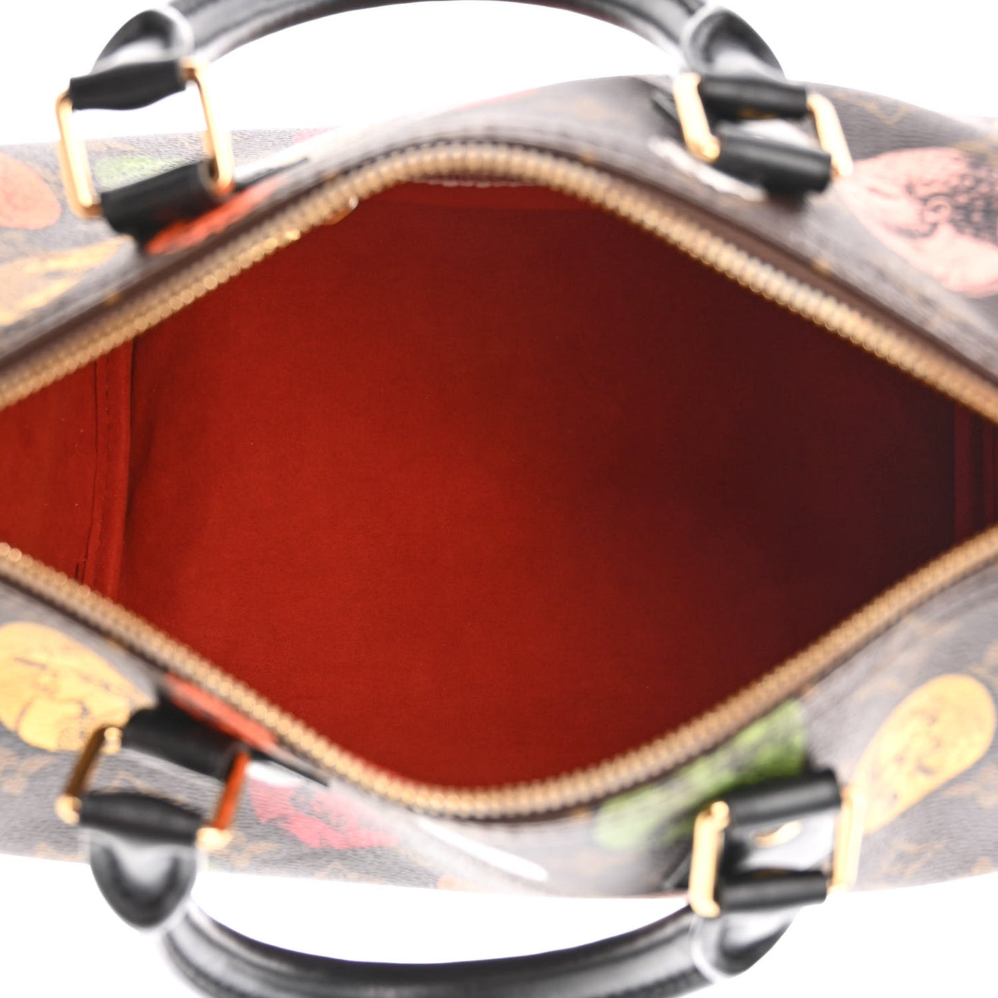 x FORNASETTI Monogram Cameo Speedy Bandouliere 25