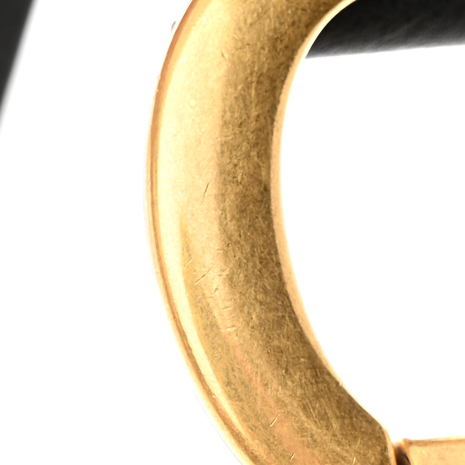 Christian Dior Grained Calfskin Saddle Bag Black 13 of 15