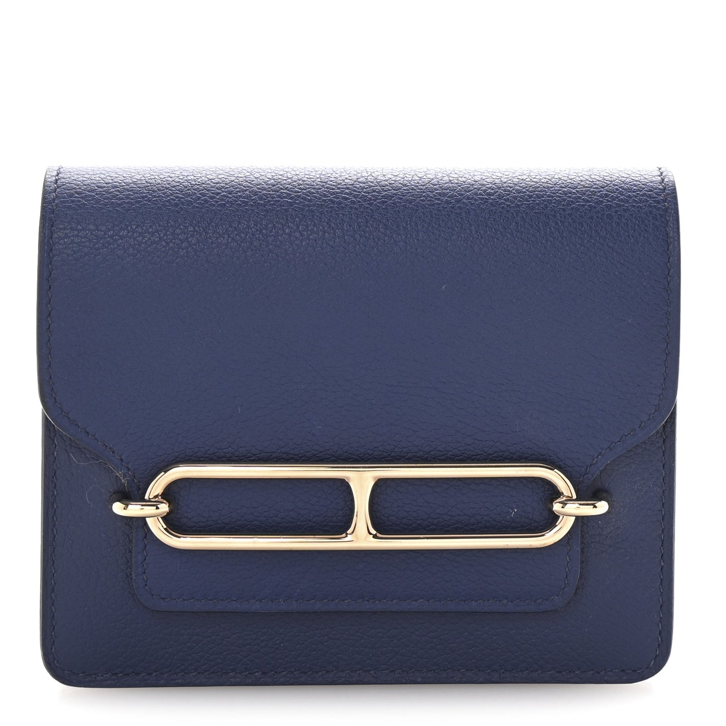 Evercolor Bi-Color Roulis Slim Wallet Bleu Saphir Bleu France
