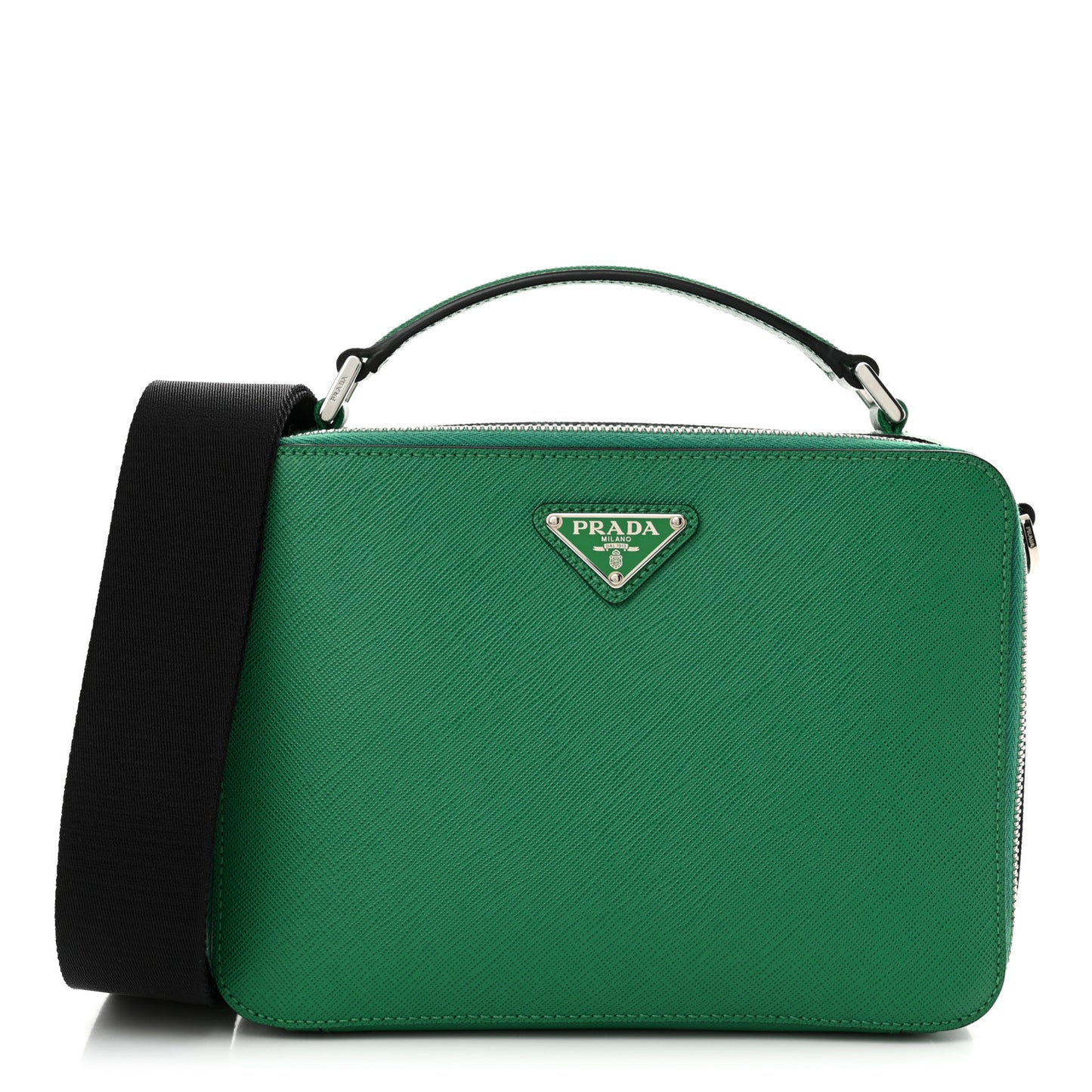 Saffiano Travel Medium Brique Crossbody Bag Mango