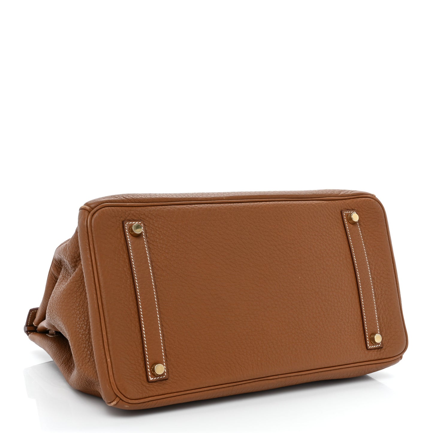 Taurillon Clemence Birkin 35 Gold
