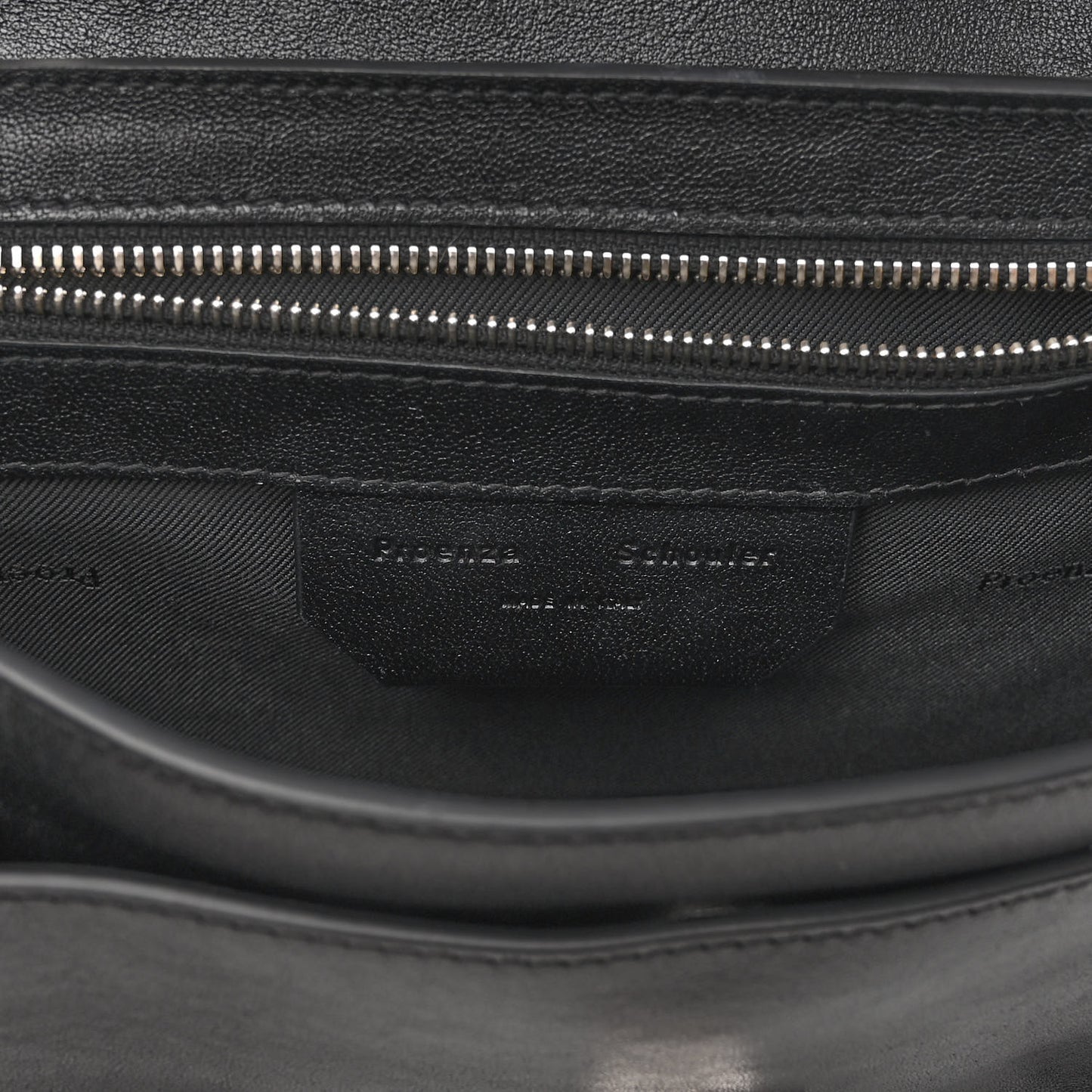 Lambskin Tiny PS1 Satchel Black