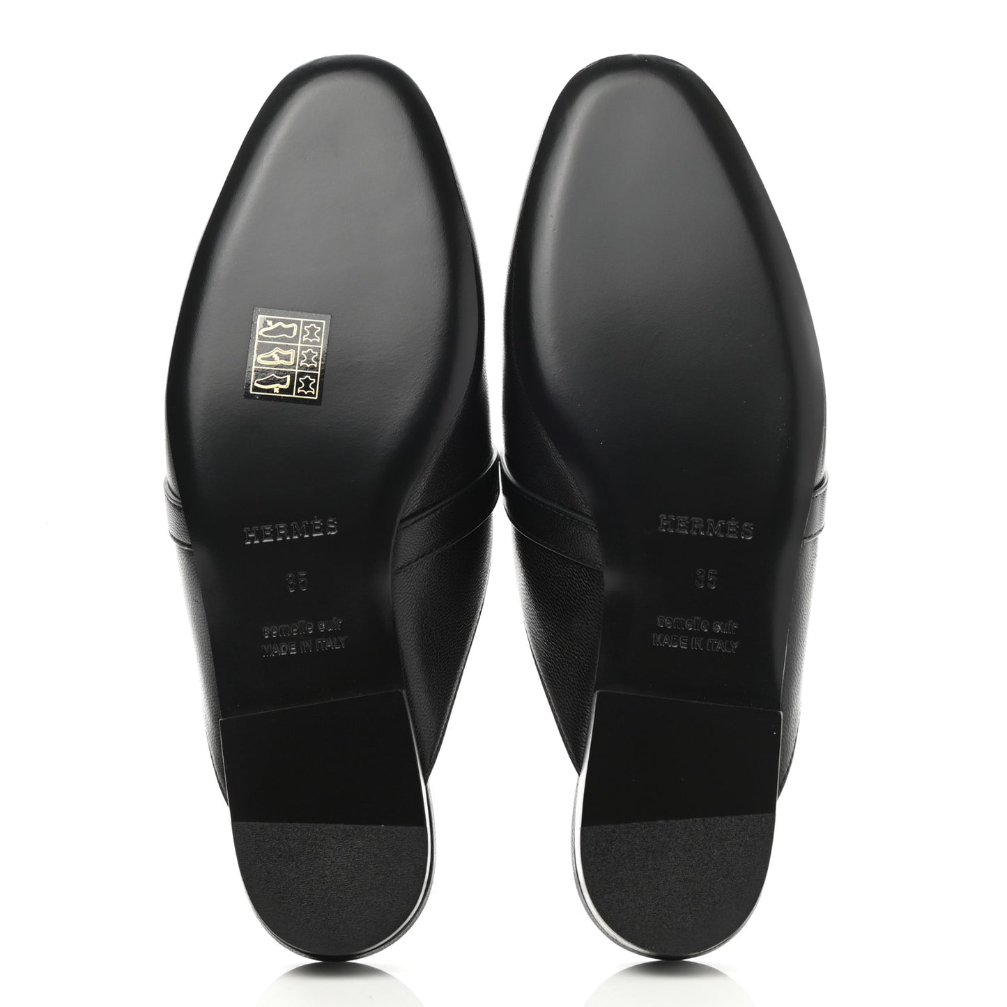 Goatskin Oz Mules 35 Black