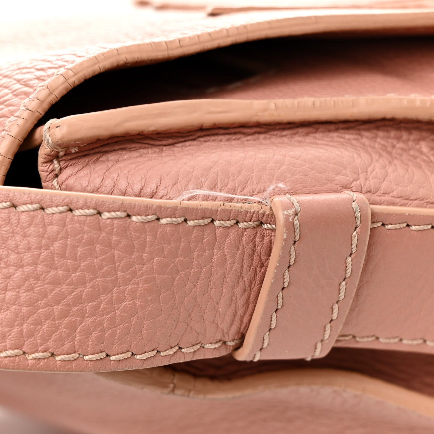 Calfskin Medium Marcie Round Crossbody Bag Anemone Pink