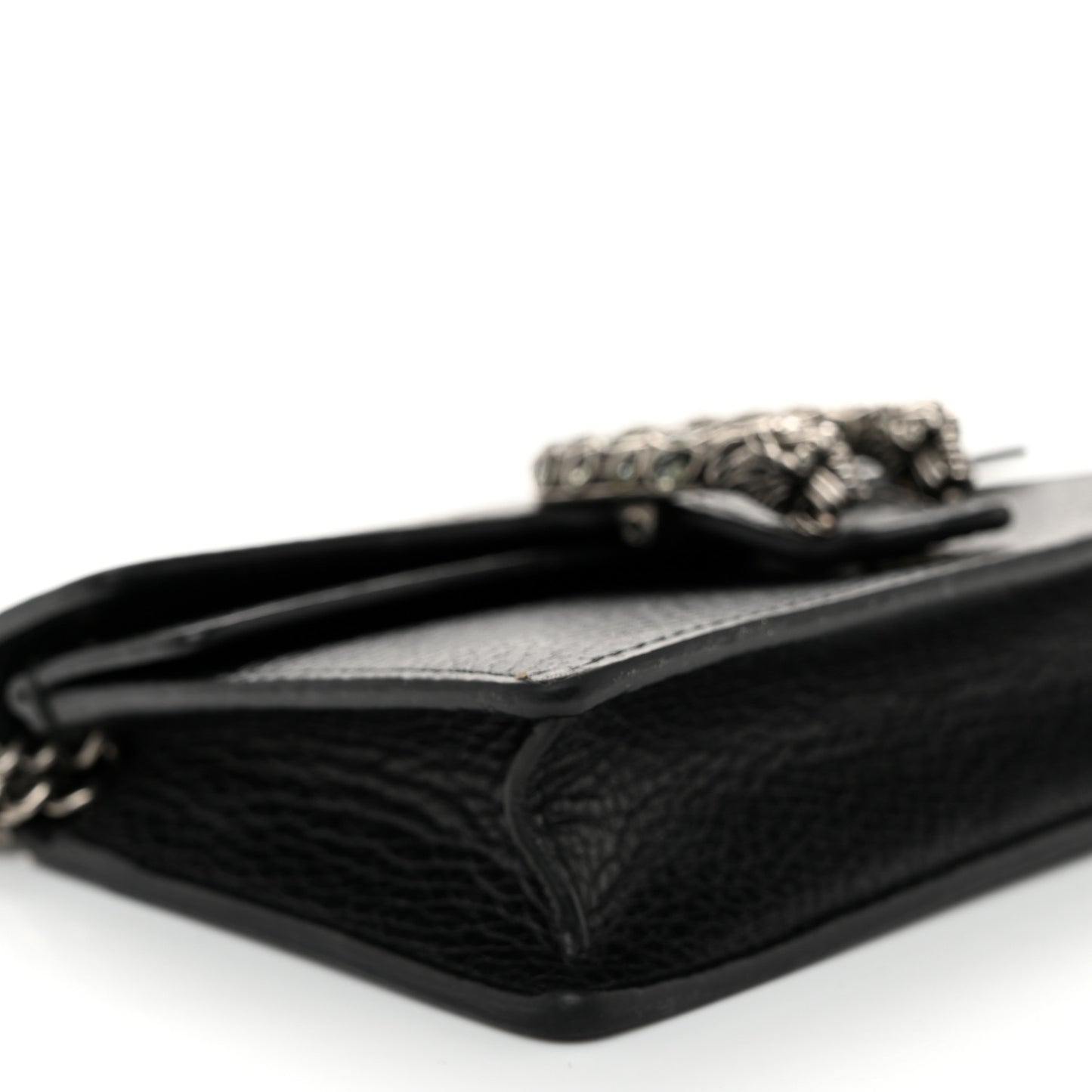 Calfskin Super Mini Dionysus Shoulder Bag Black