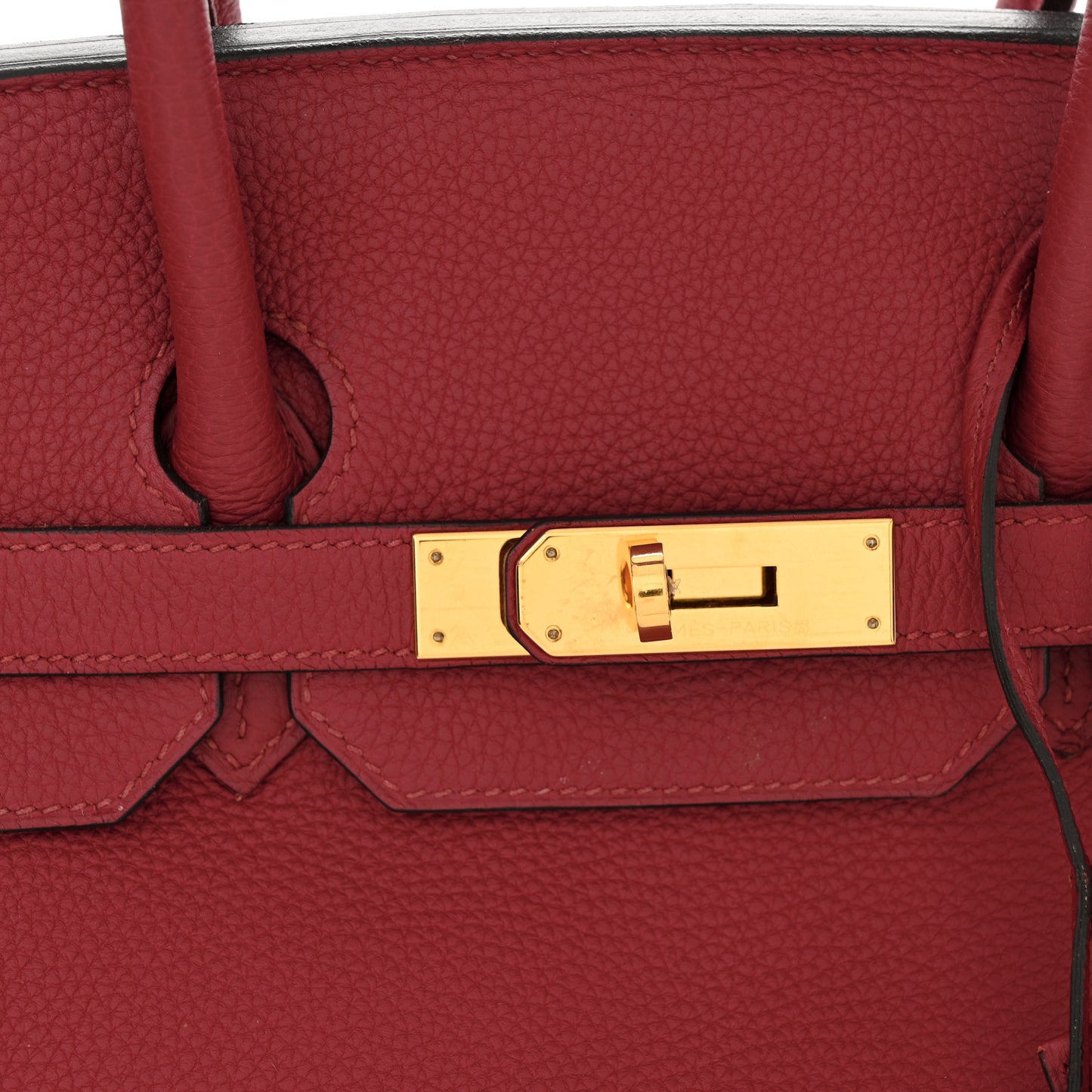 Togo Birkin 35 Rouge Grenat
