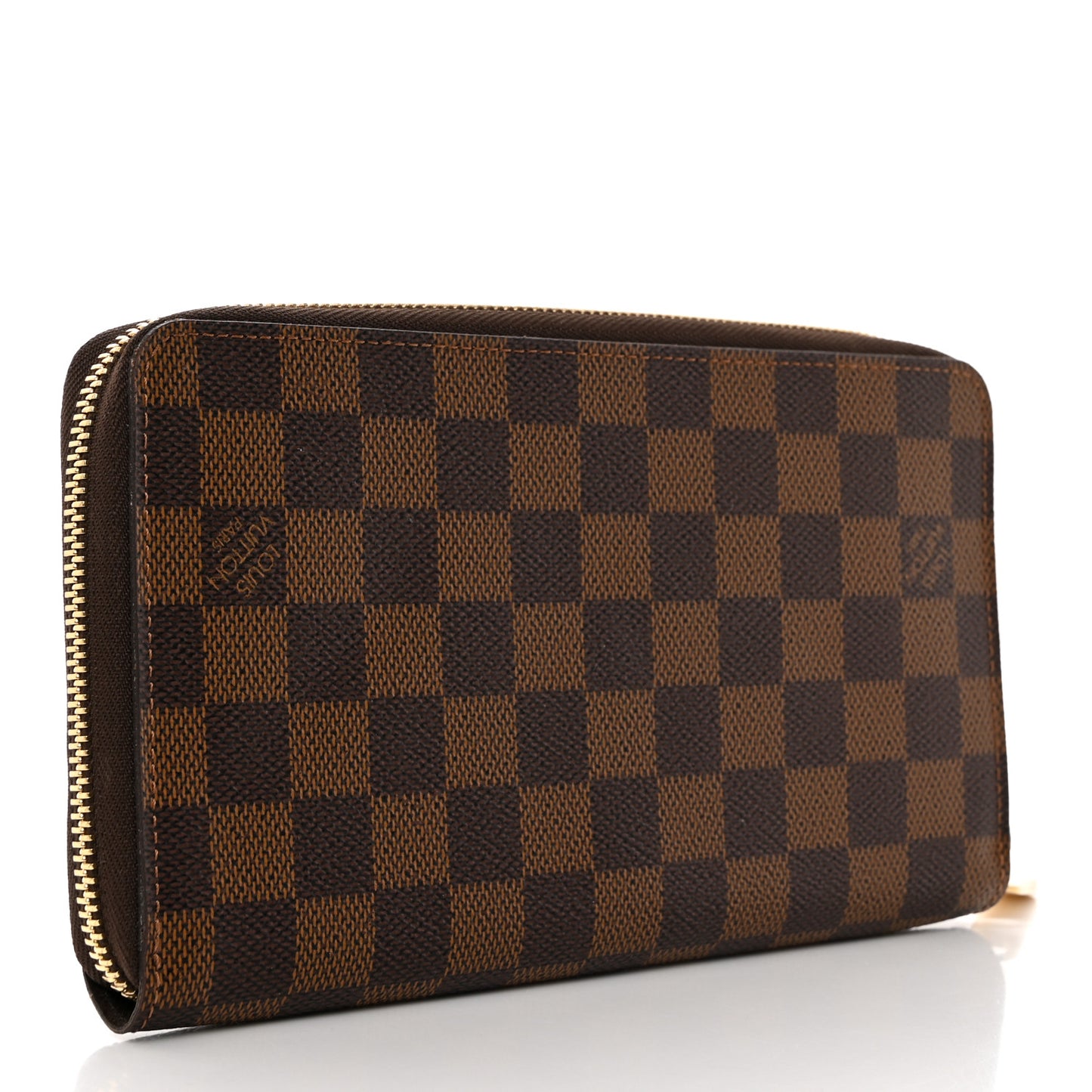 Damier Ebene Zippy Organizer Wallet
