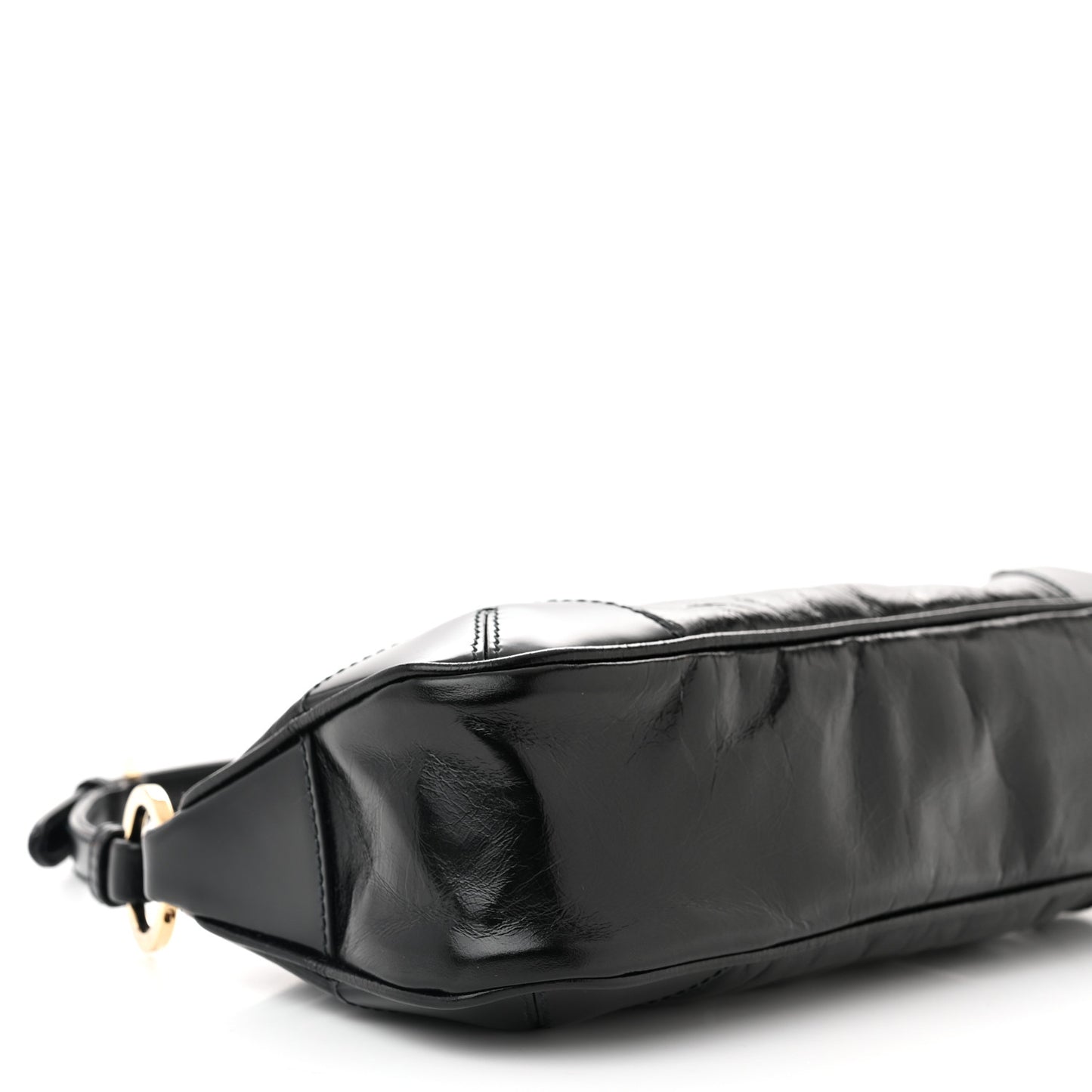 Soft Lux Calfskin Re-Edition 2002 Shoulder Bag Black