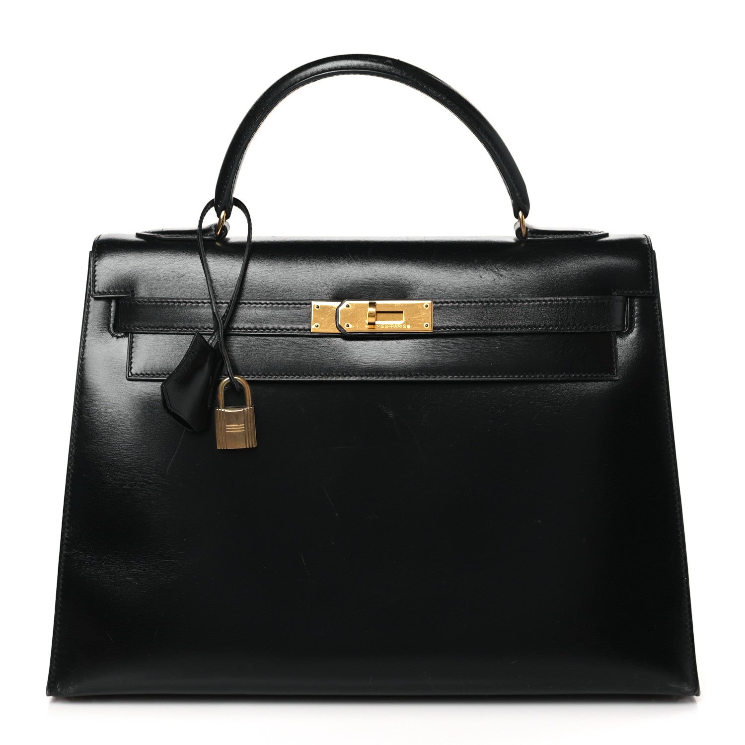 Hermes Box Kelly Sellier 32 Black 1 of 11