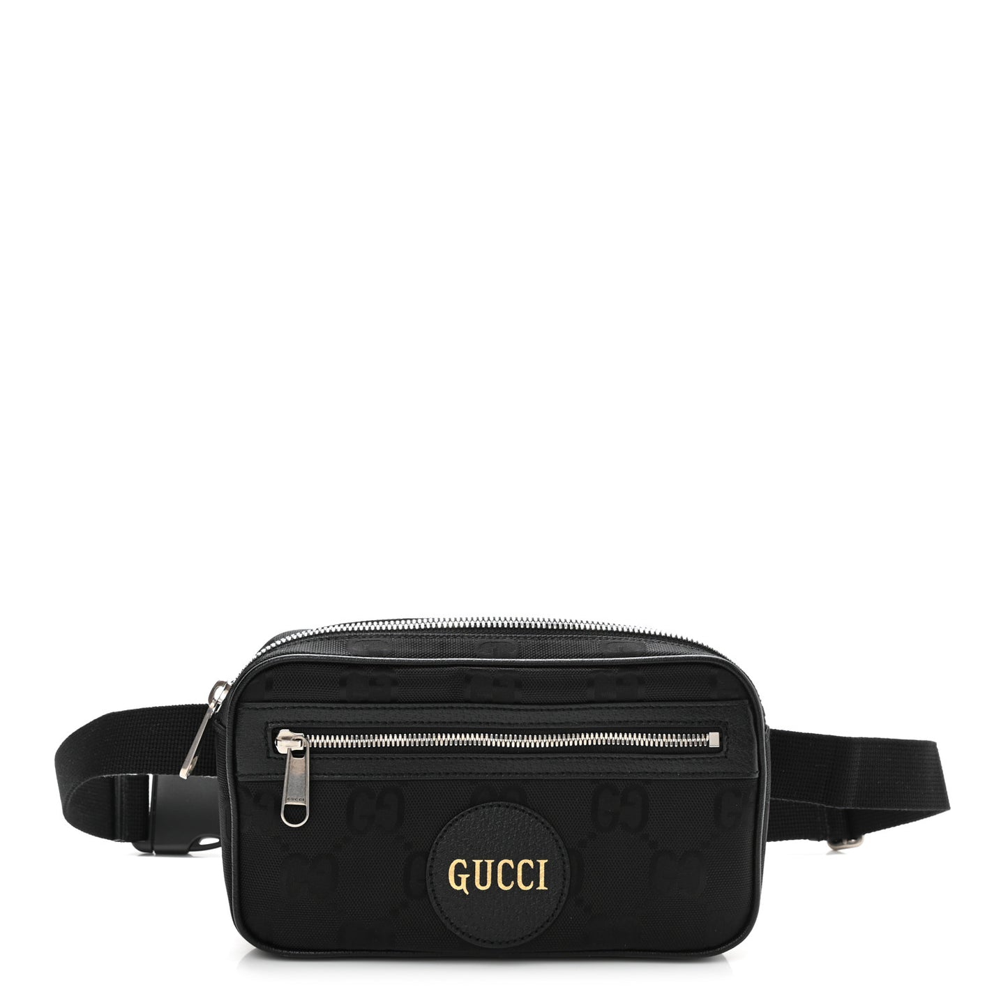 Econyl Nylon Monogram Off The Grid Belt Bag Black