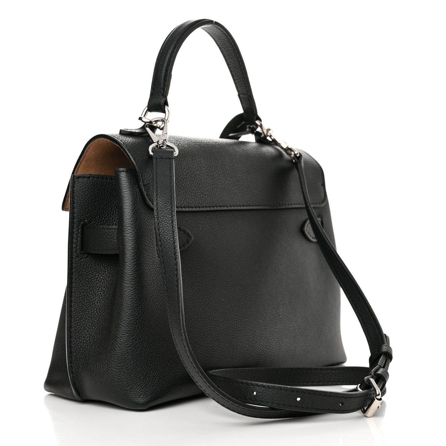 Calfskin Lockme Ever BB Black