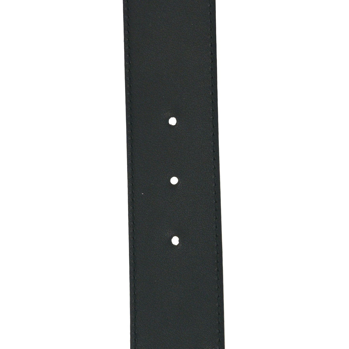 Moon Calfskin Torchon Double G 40mm Belt 85 34 Black