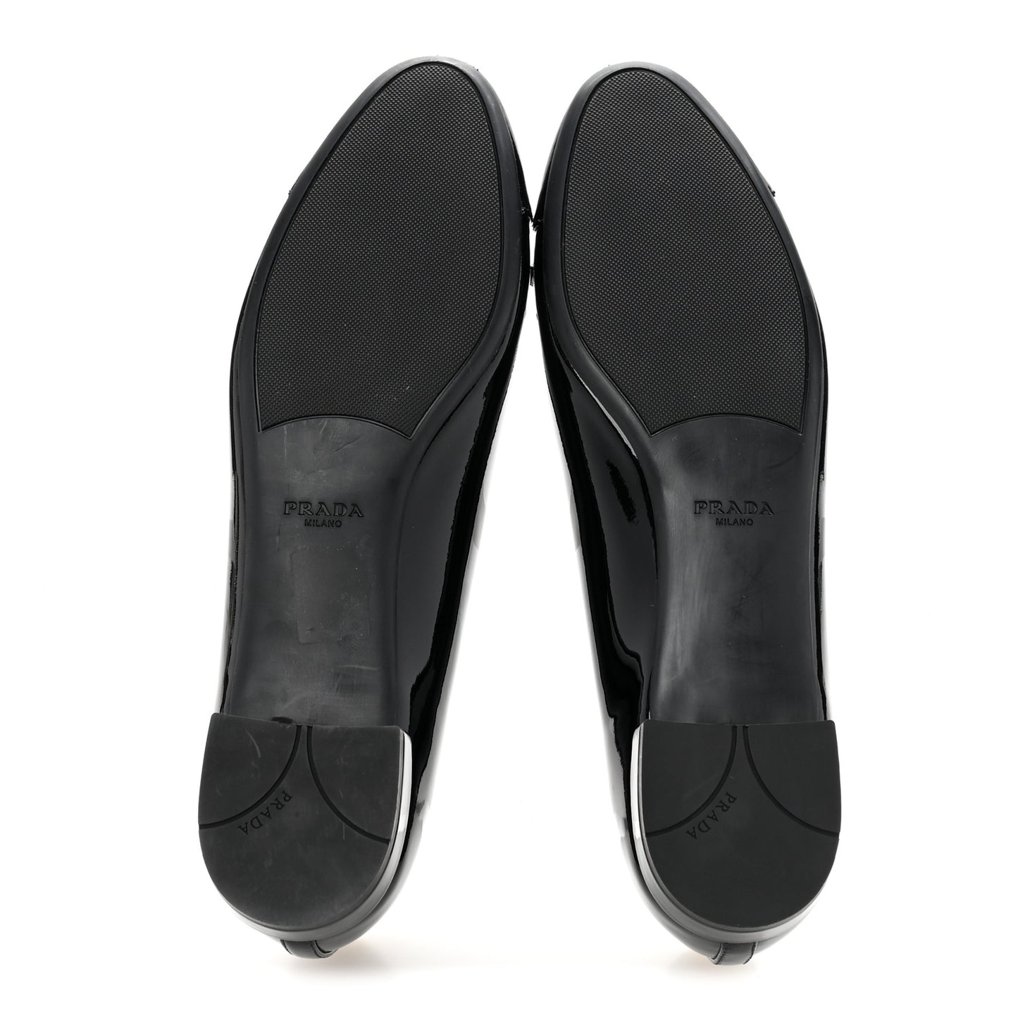 Vernice Cap Toe Logo Bow Ballerina Flats 38.5 Black