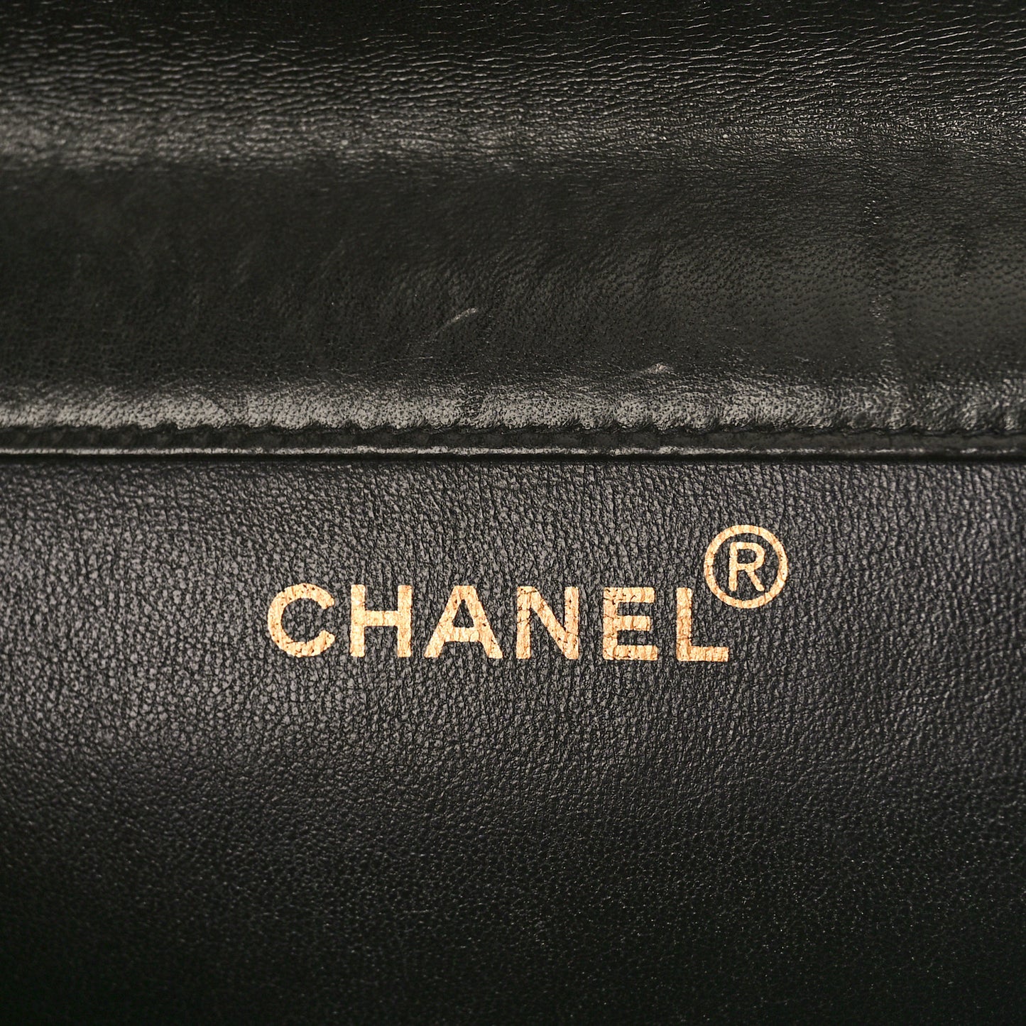 Lambskin Quilted Jumbo Double Sided Flap Black