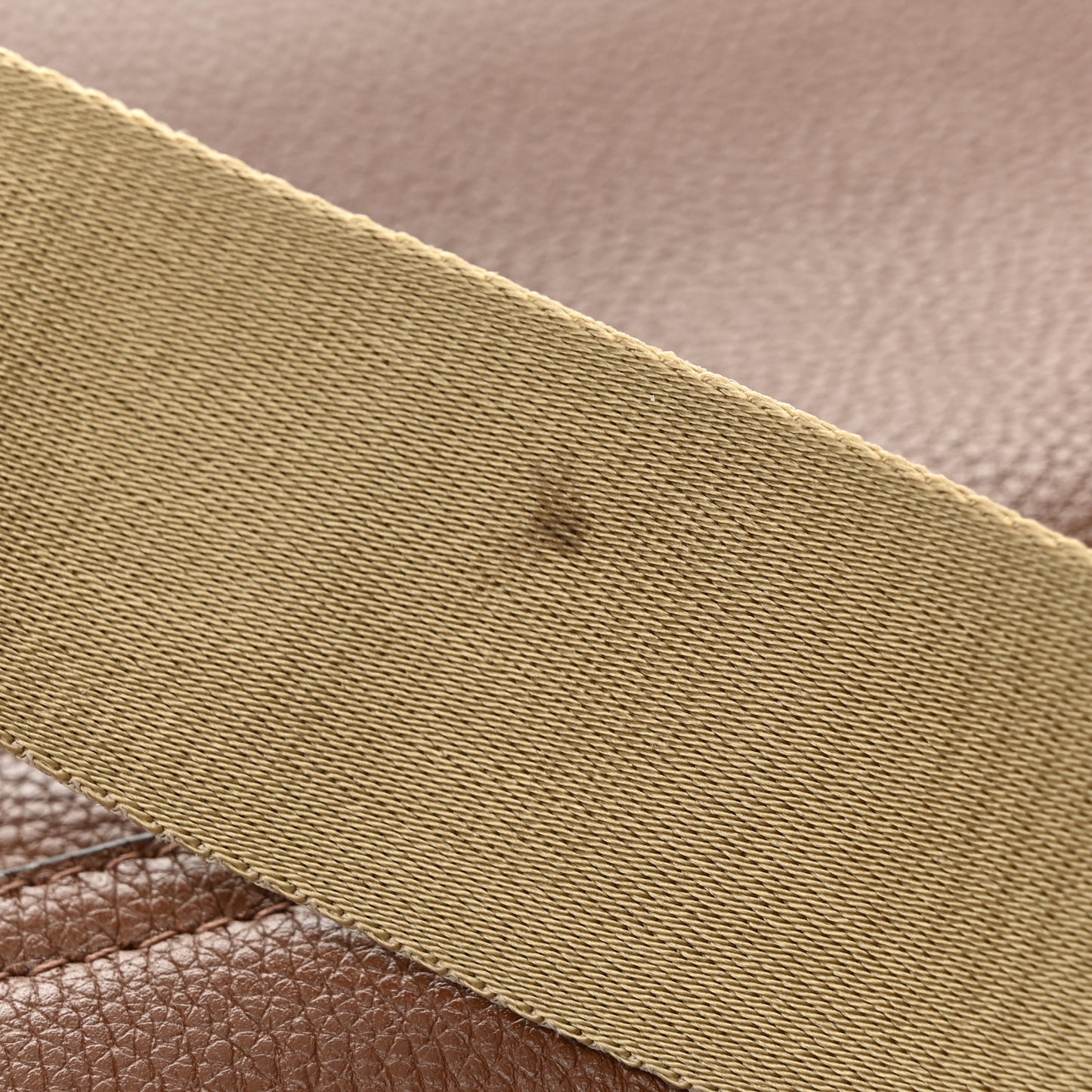 Calfskin Vintage Check Note Crossbody Bag Tan