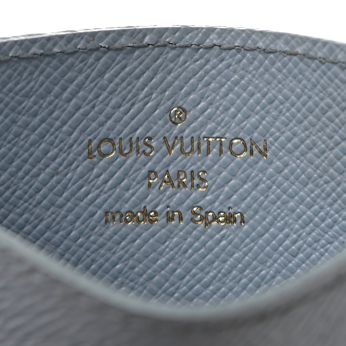 Damier Azur Daily Card Holder Olympe Blue
