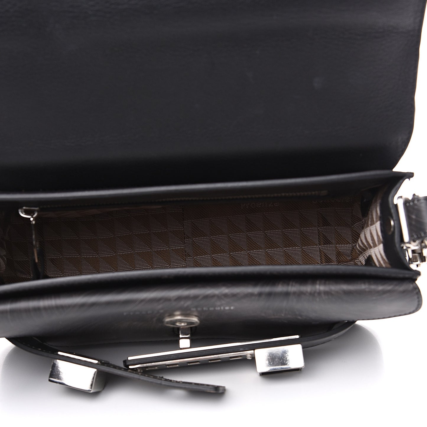 New Linosa Mini PS11 Classic Chalk Board Shoulder Bag Grey