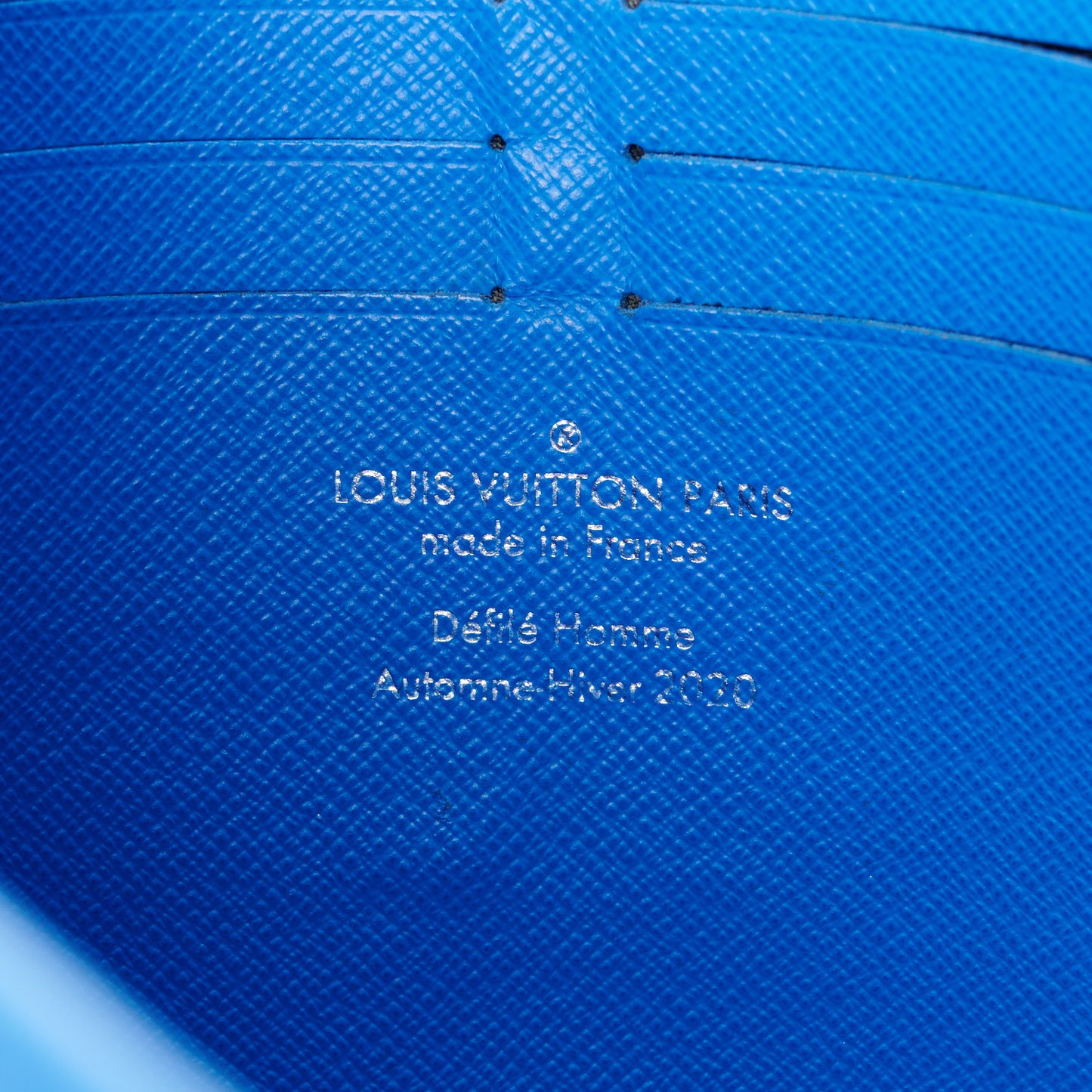 Monogram Clouds Pochette Voyage MM A4 Blue