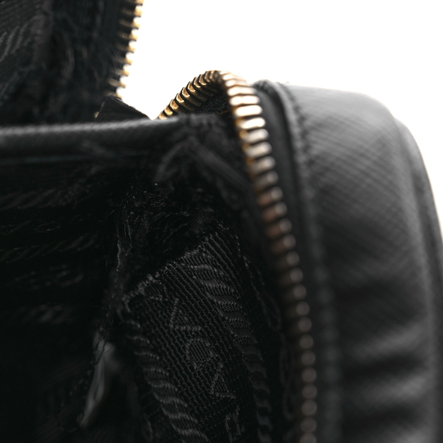 Prada Saffiano Fiocco Bow Camera Crossbody Bag Black 13 of 14