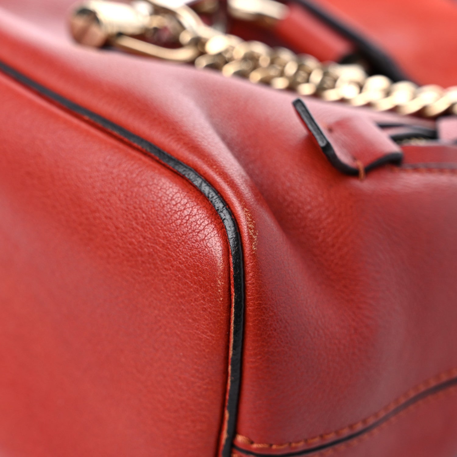 Chloe Suede Calfskin Mini Faye Backpack Earthy Red 9 of 17