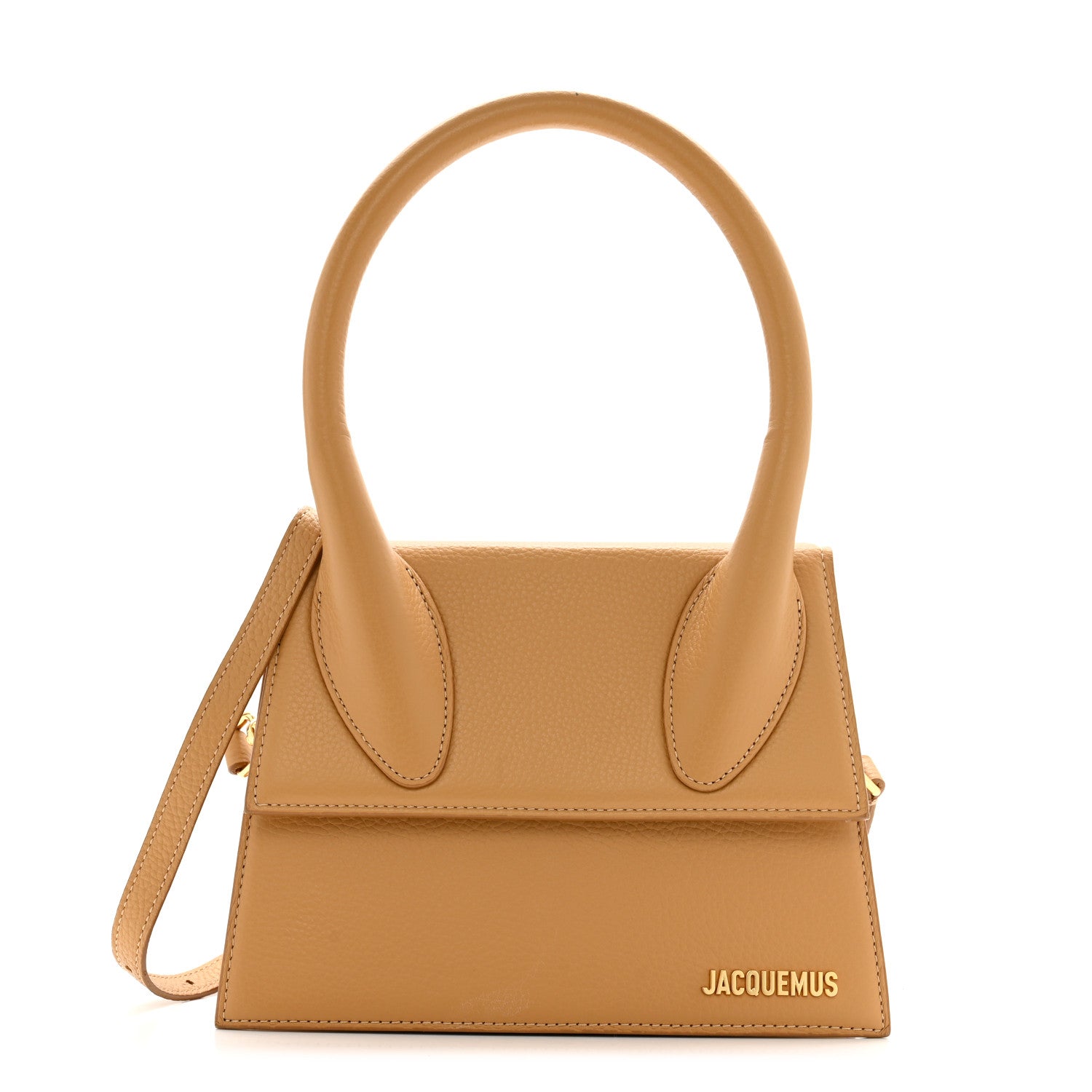 Jacquemus Grained Calfskin Le Grand Chiquito Camel 1676288