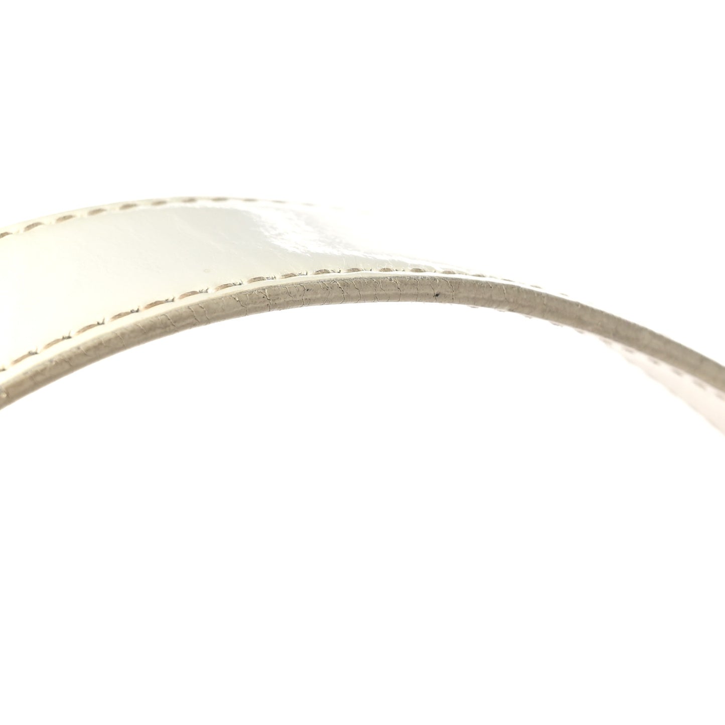 Spazzolato Maxi Cleo Adjustable Strap Shoulder Bag White