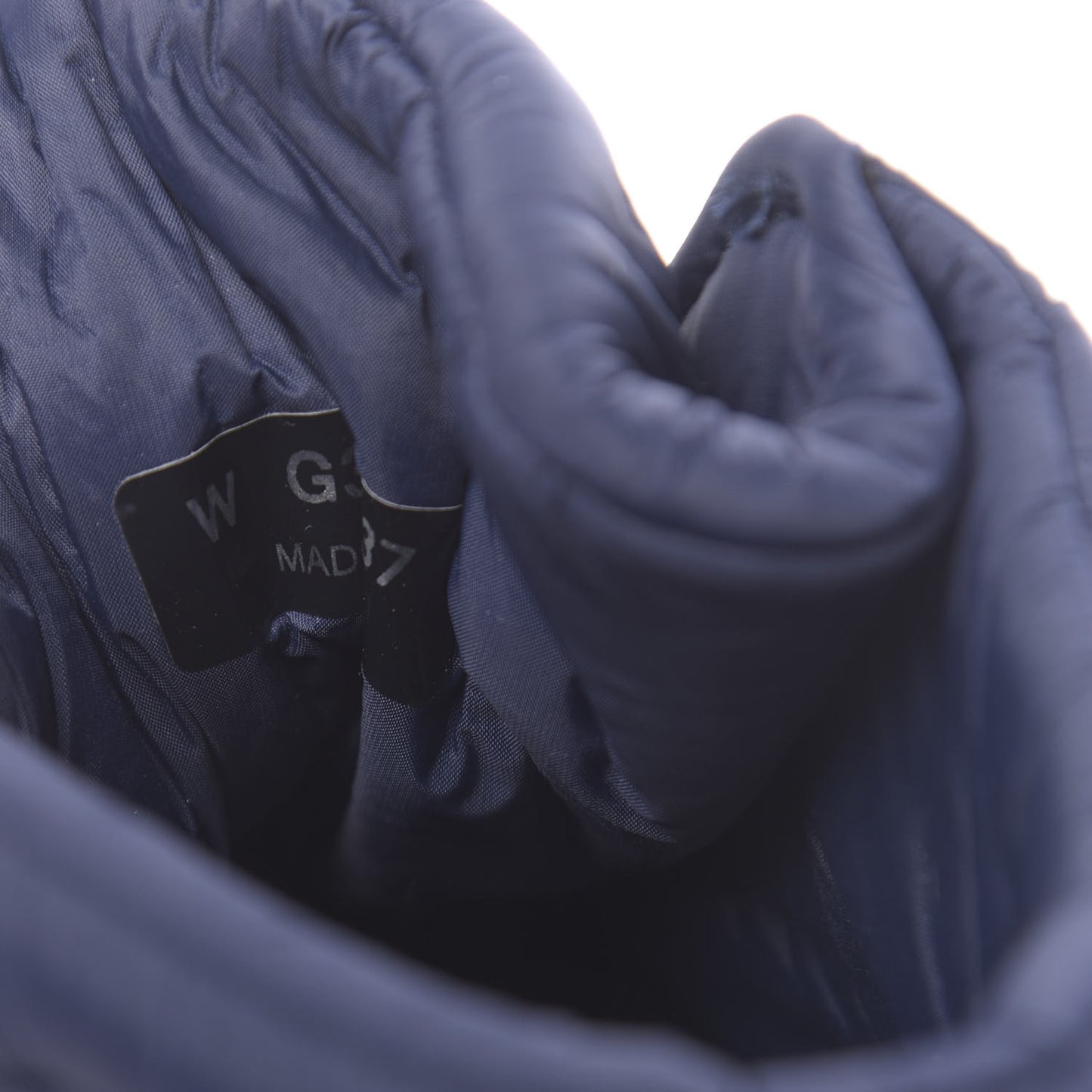 Fabric Calfskin Suede Womens CC Sneakers 37 Navy