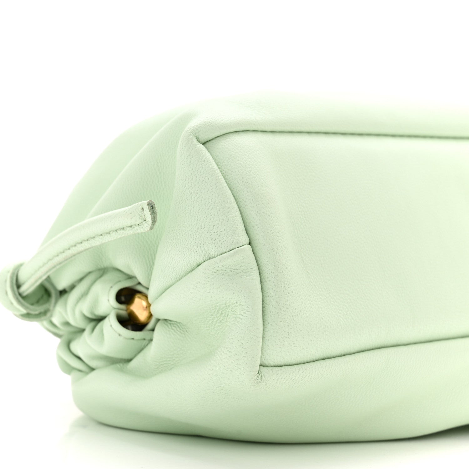 Mansur Gavriel Lambskin Mini Cloud Clutch Sage 8 of 11